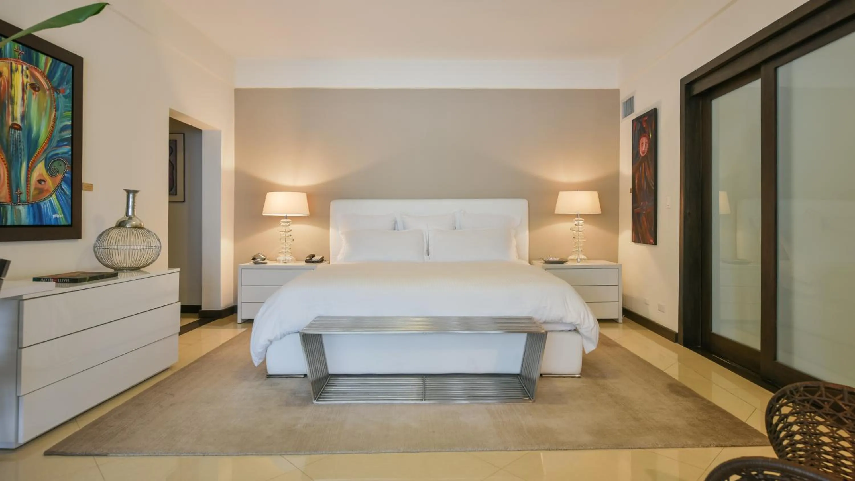 Bed in El Rancho Haiti