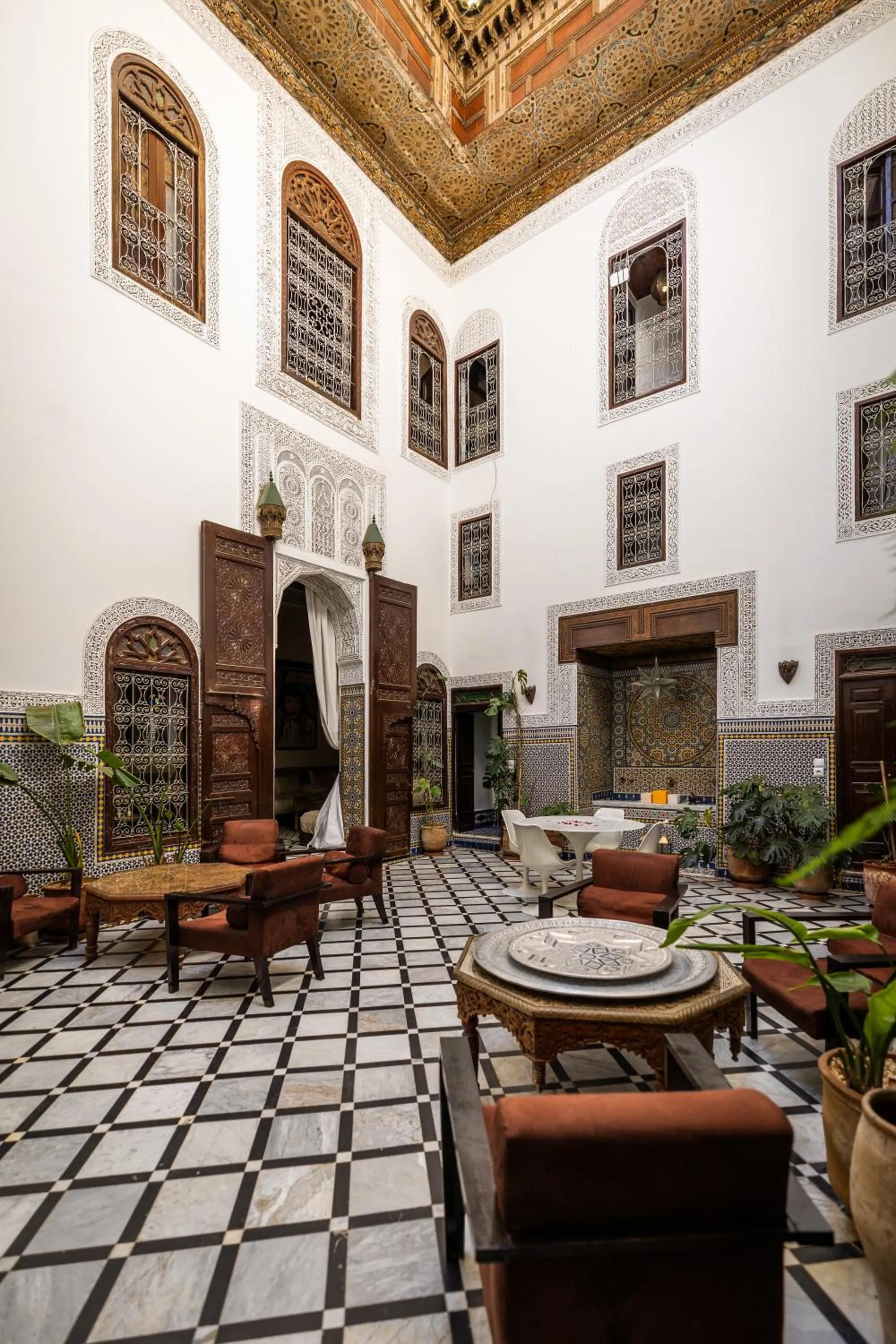Patio in Riad Tizwa Fes
