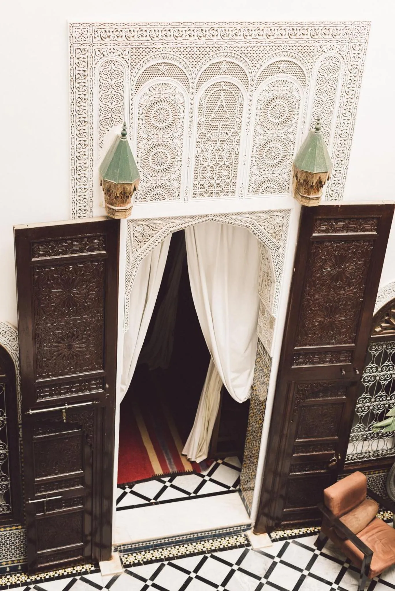 Patio in Riad Tizwa Fes