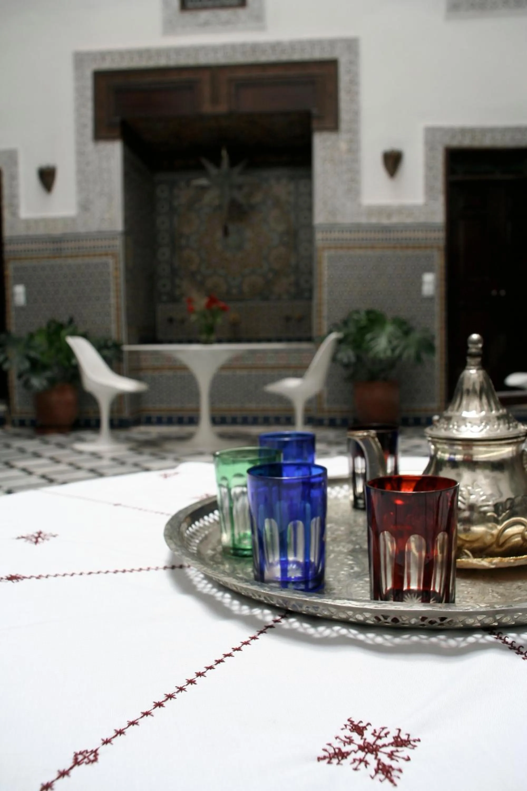 Patio in Riad Tizwa Fes