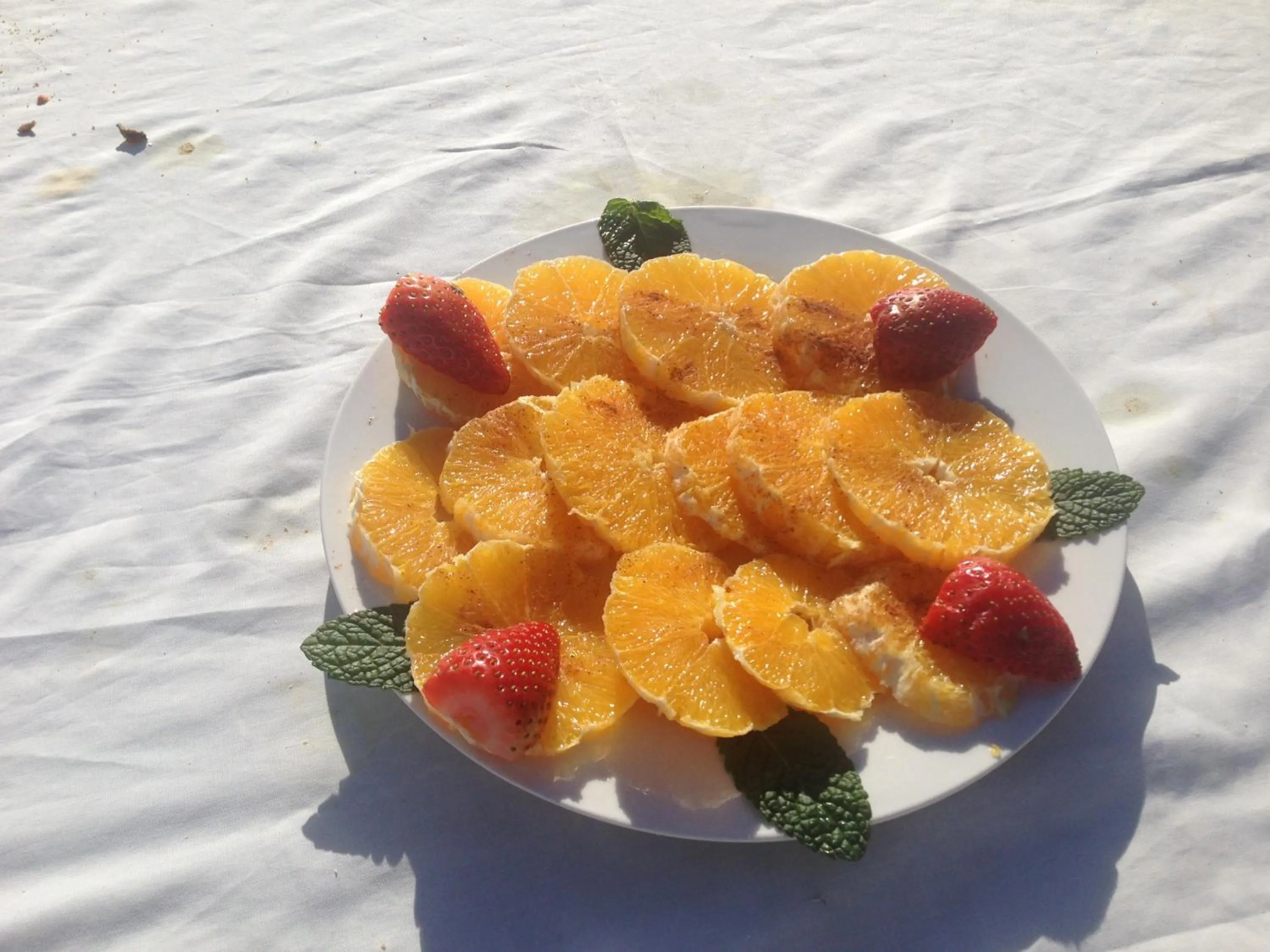 Food and drinks in Riad Tizwa Fes