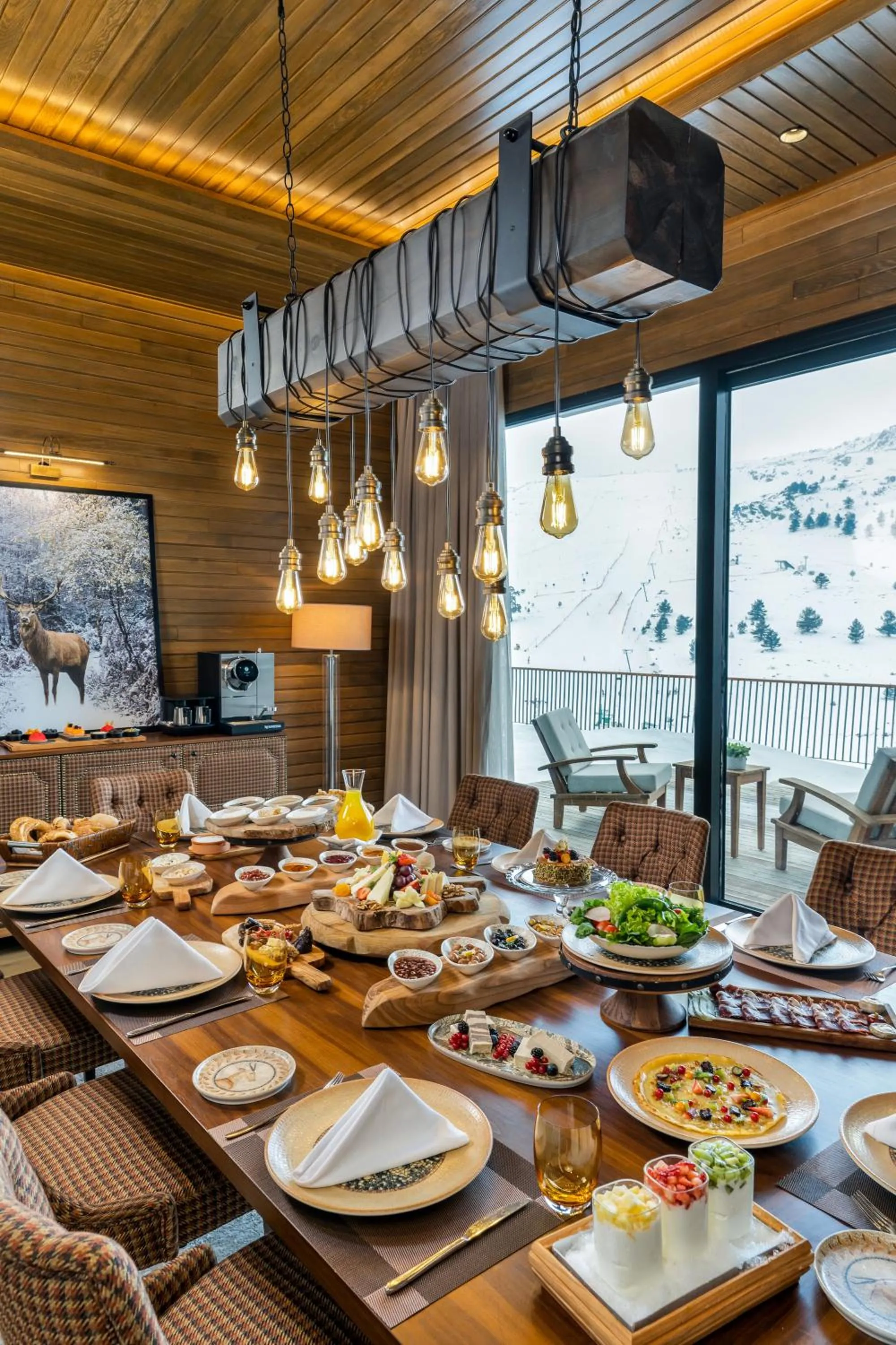 Food and drinks in Kaya Palazzo Ski & Mountain Resort