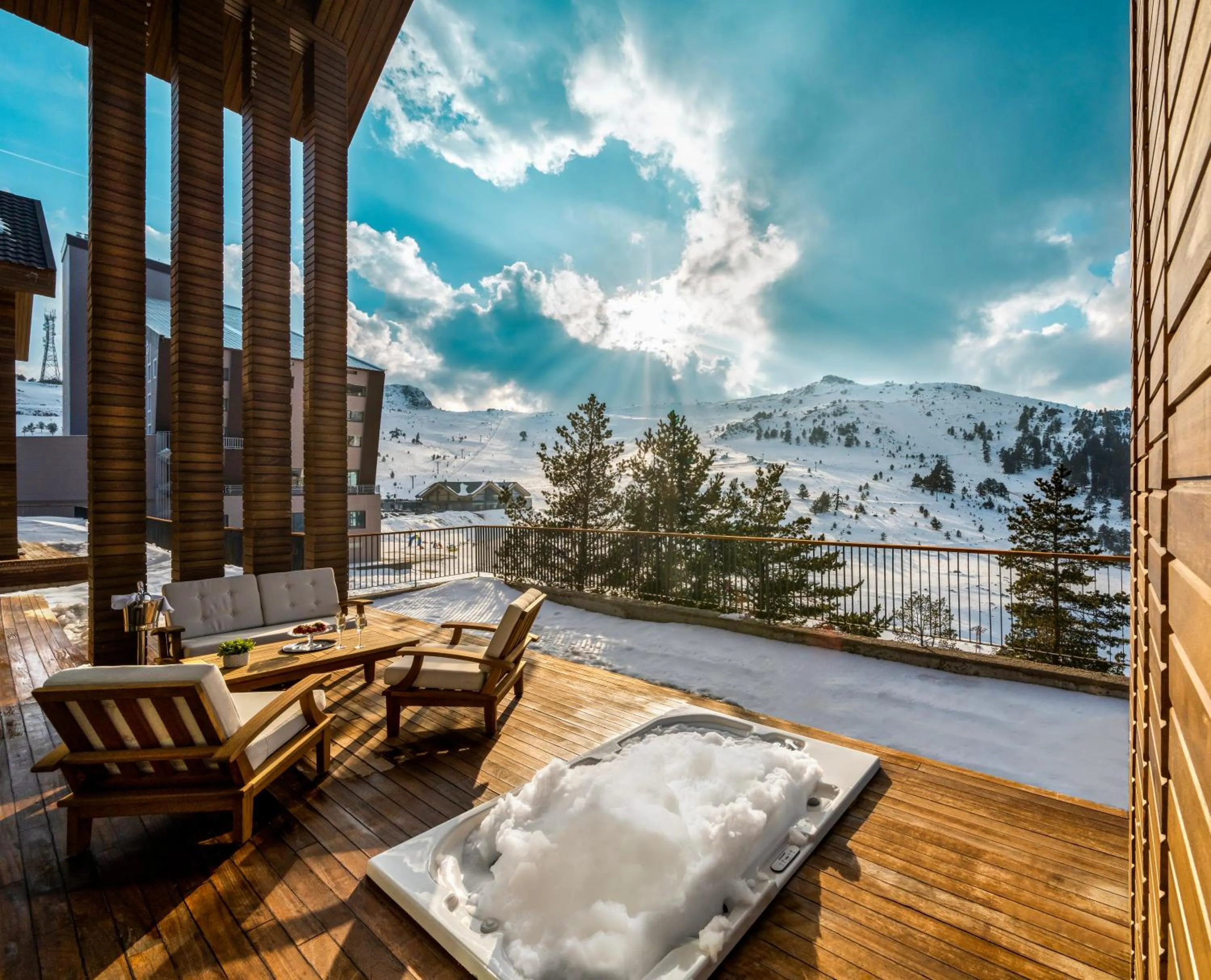 Natural landscape in Kaya Palazzo Ski & Mountain Resort