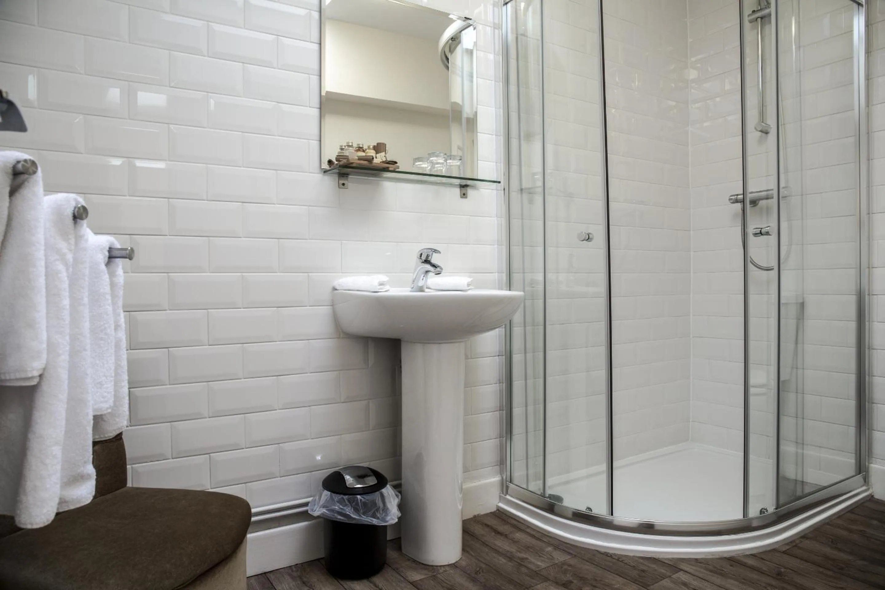 Bathroom in The Craven Heifer at Stainforth