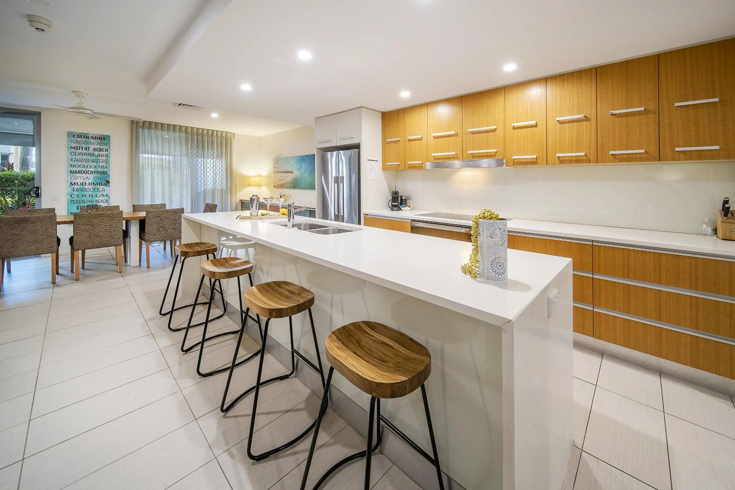 Seating area in Coolum At The Beach