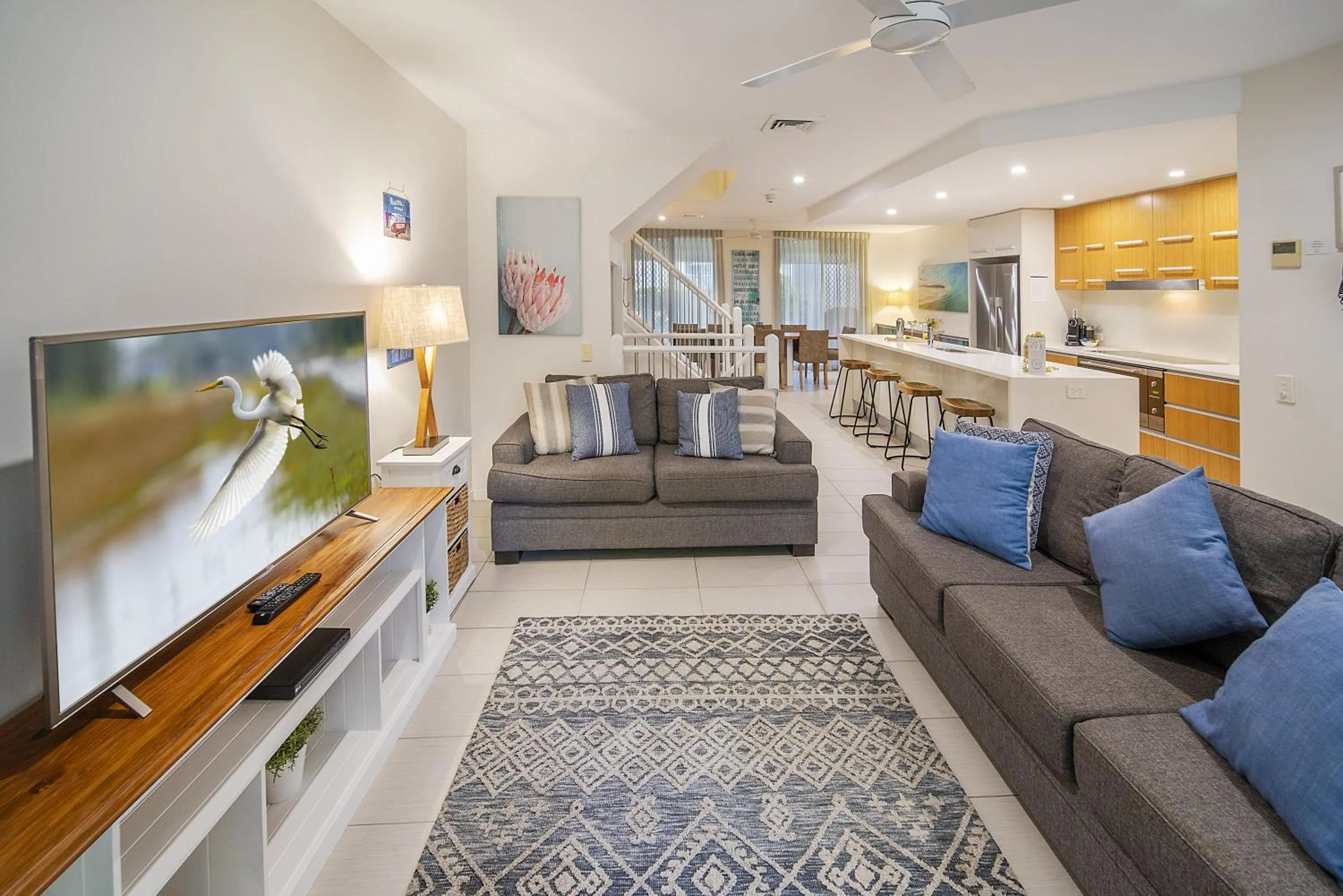 Living room in Coolum At The Beach