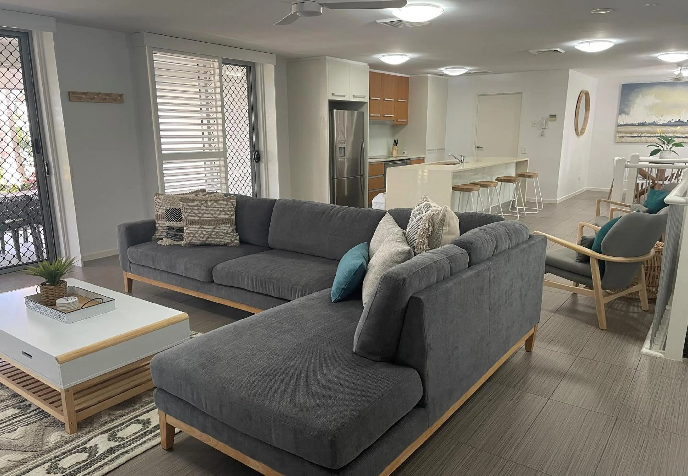 Living room in Coolum At The Beach