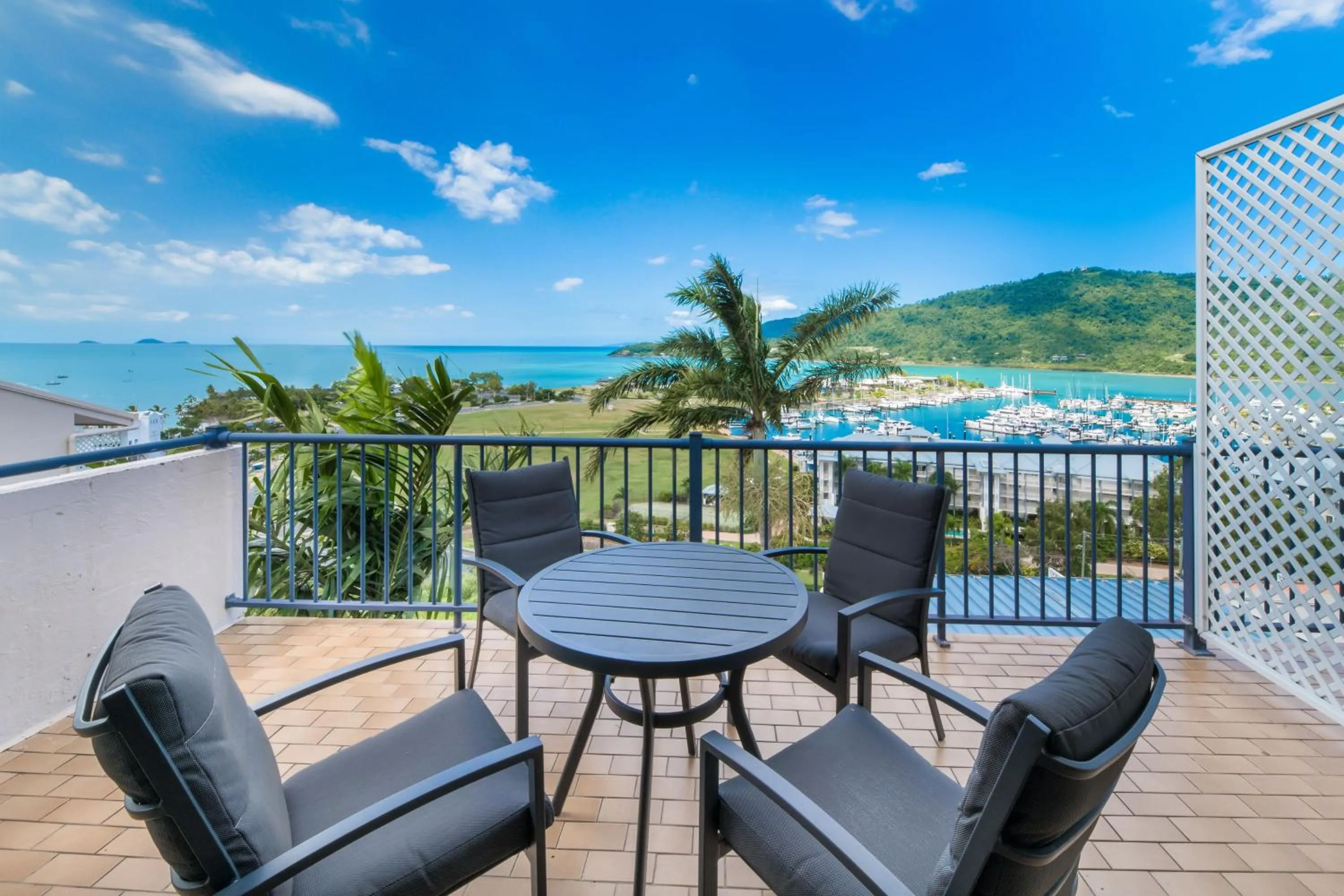 Patio in Whitsunday Terraces Resort