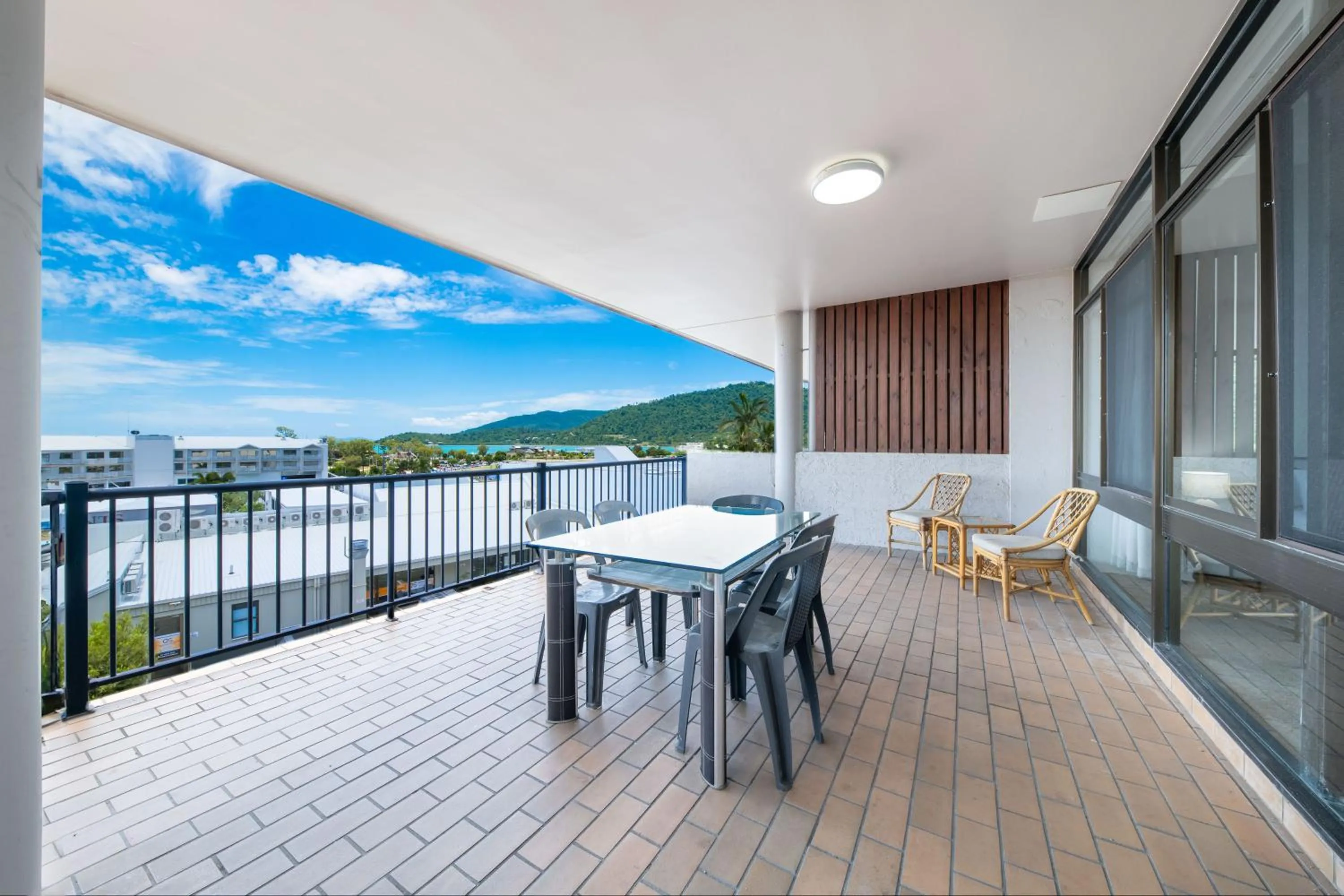 Patio in Whitsunday Terraces Resort