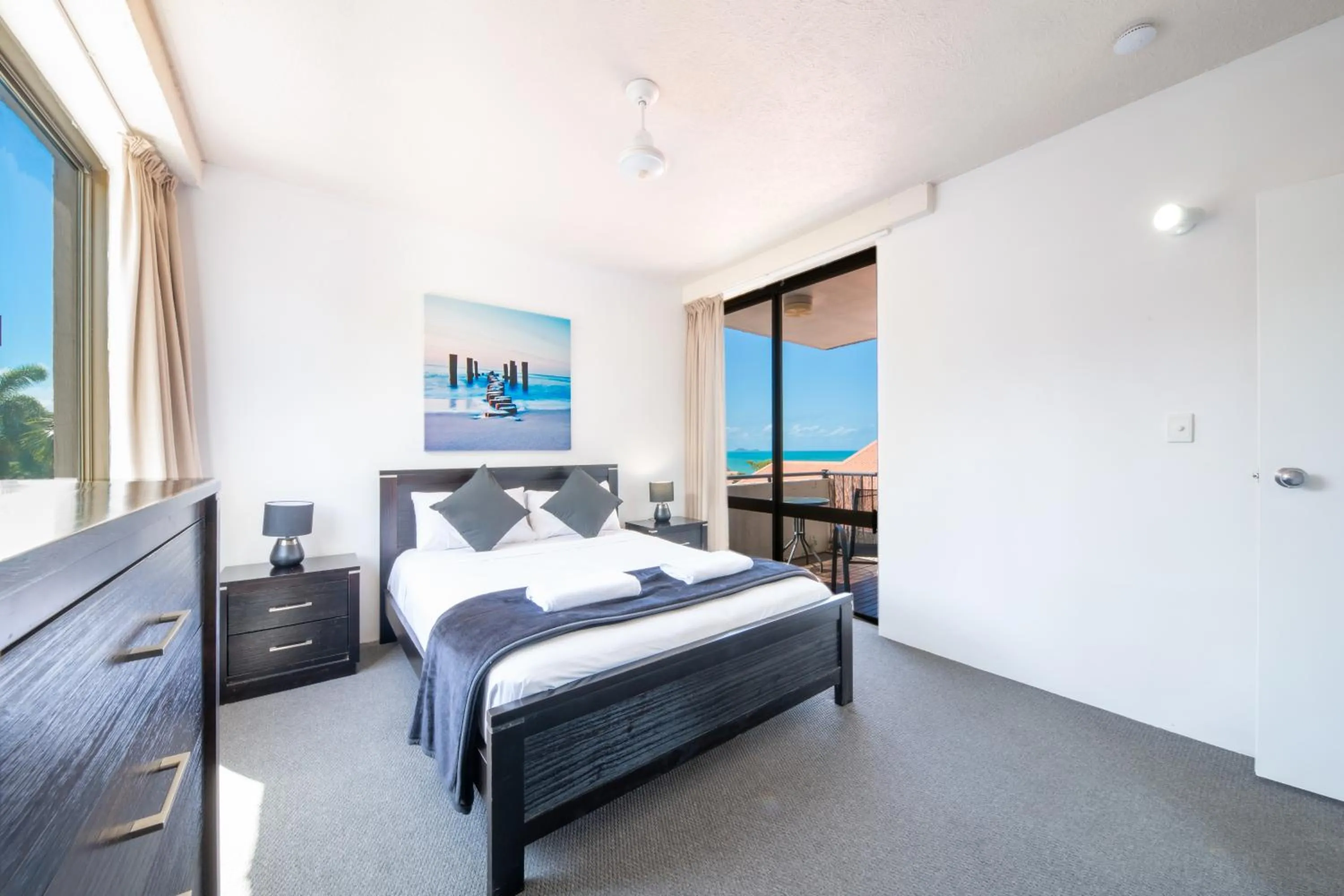 Bed in Whitsunday Terraces Resort