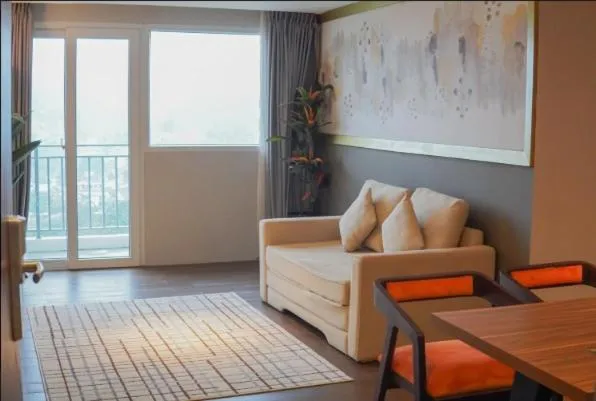 Living room in Nemuru Grand Bhuvana Ciawi