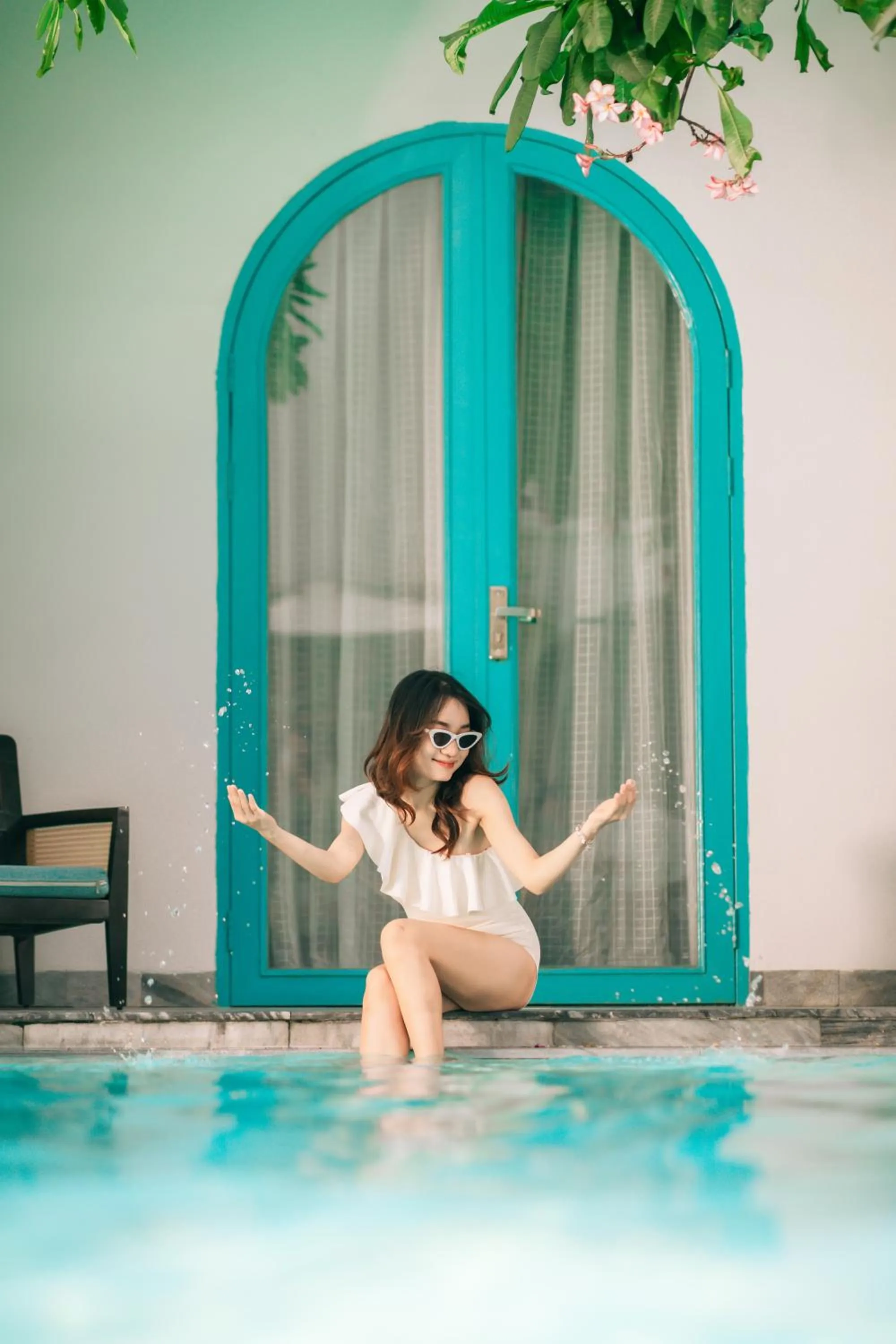 Swimming pool in Salmalia Boutique Hotel & Spa