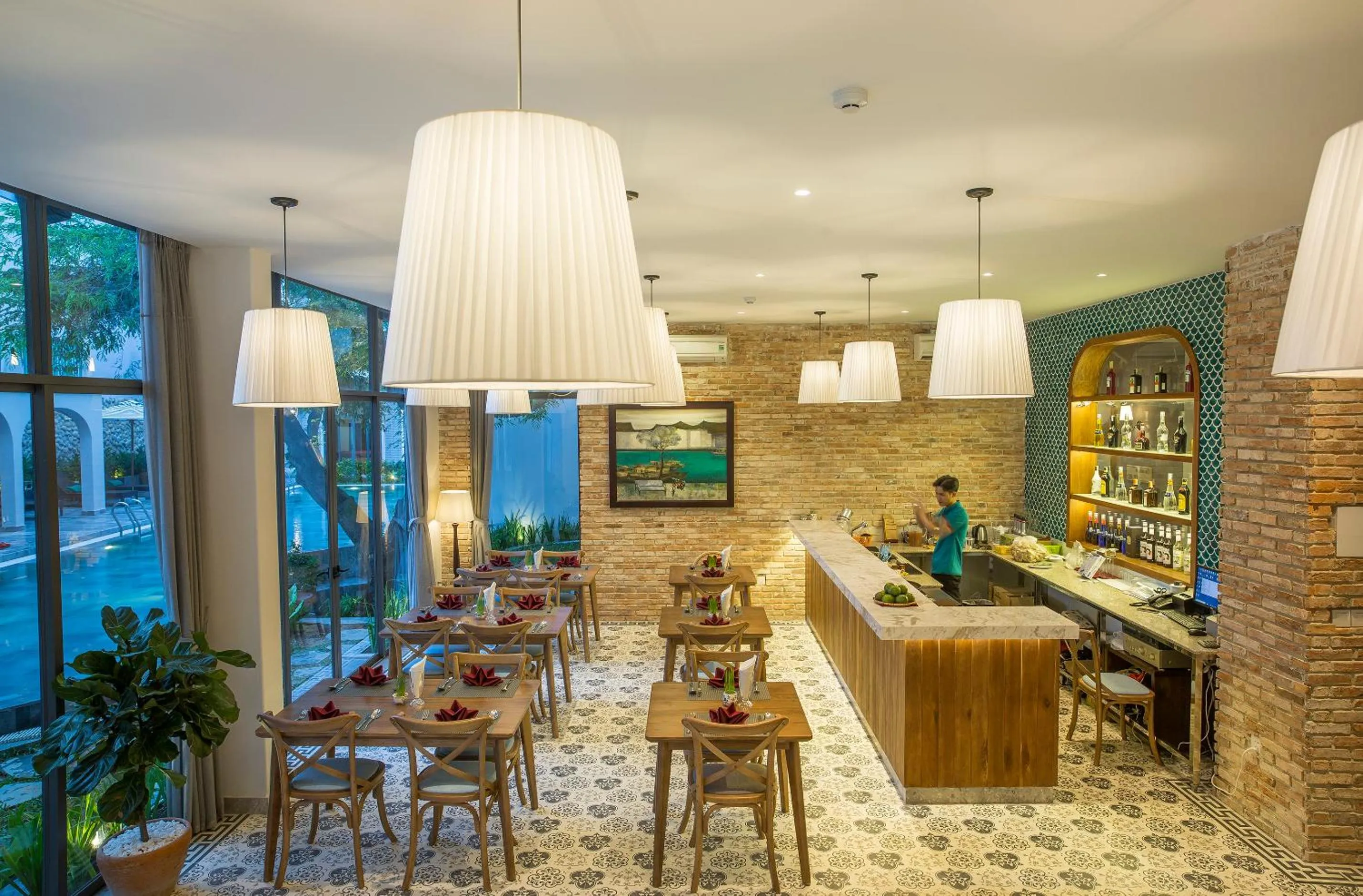 Restaurant/places to eat in Salmalia Boutique Hotel & Spa