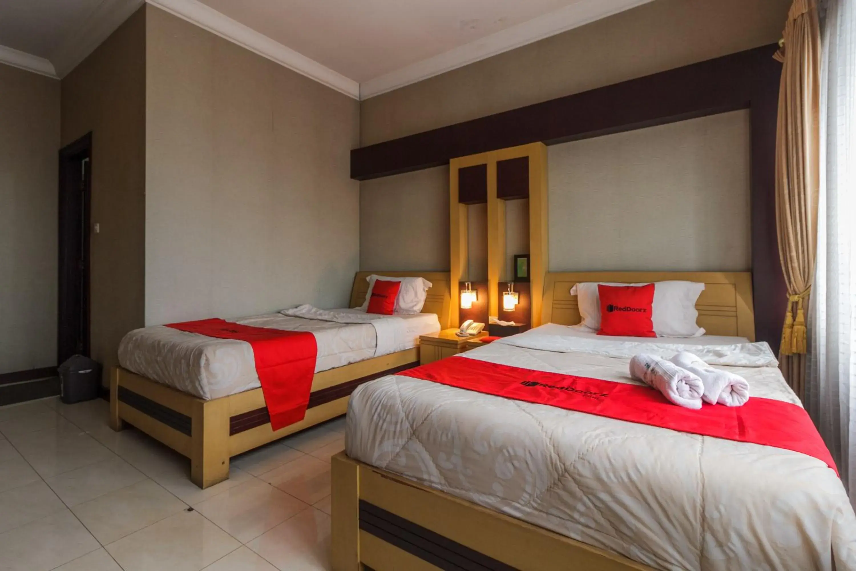 Bedroom, Bed in RedDoorz Syariah @ Cipanas Bedroom, Bed in RedDoorz Syariah @ Cipanas