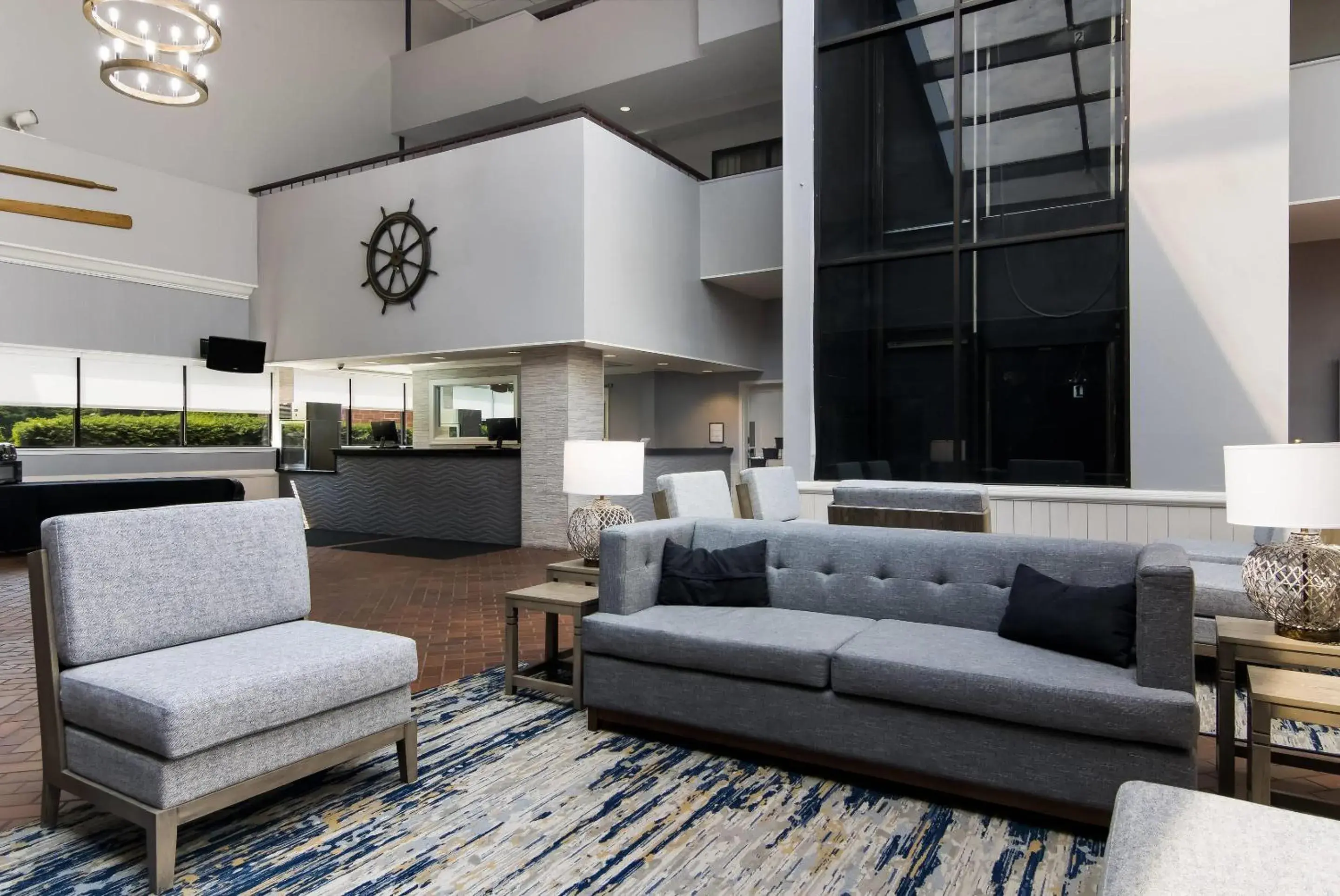 Lobby or reception in The Inn on Maritime Bay, an Ascend Collection Hotel Lobby or reception in The Inn on Maritime Bay, an Ascend Collection Hotel