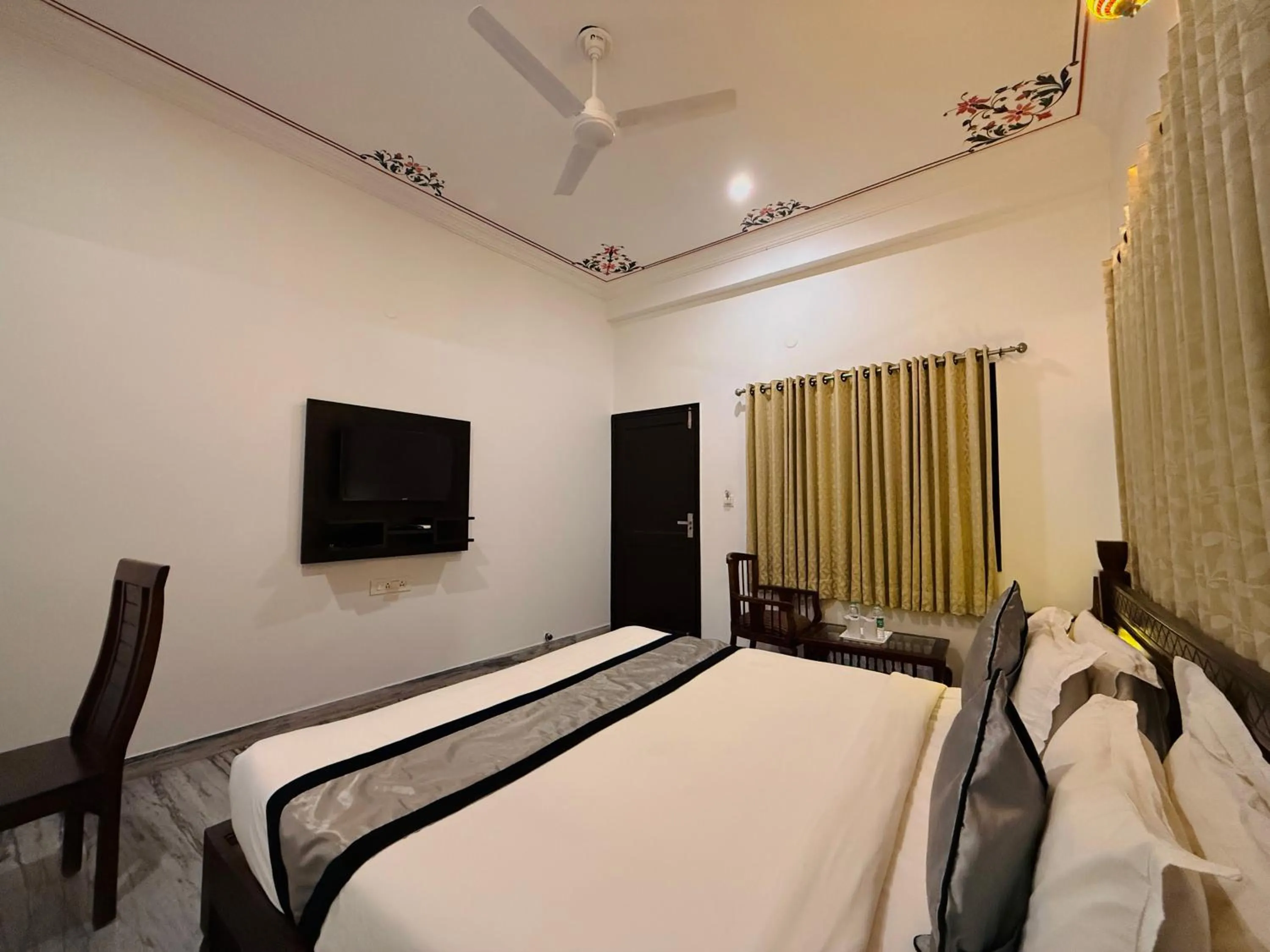 Bedroom, Bed in Atulya Niwas