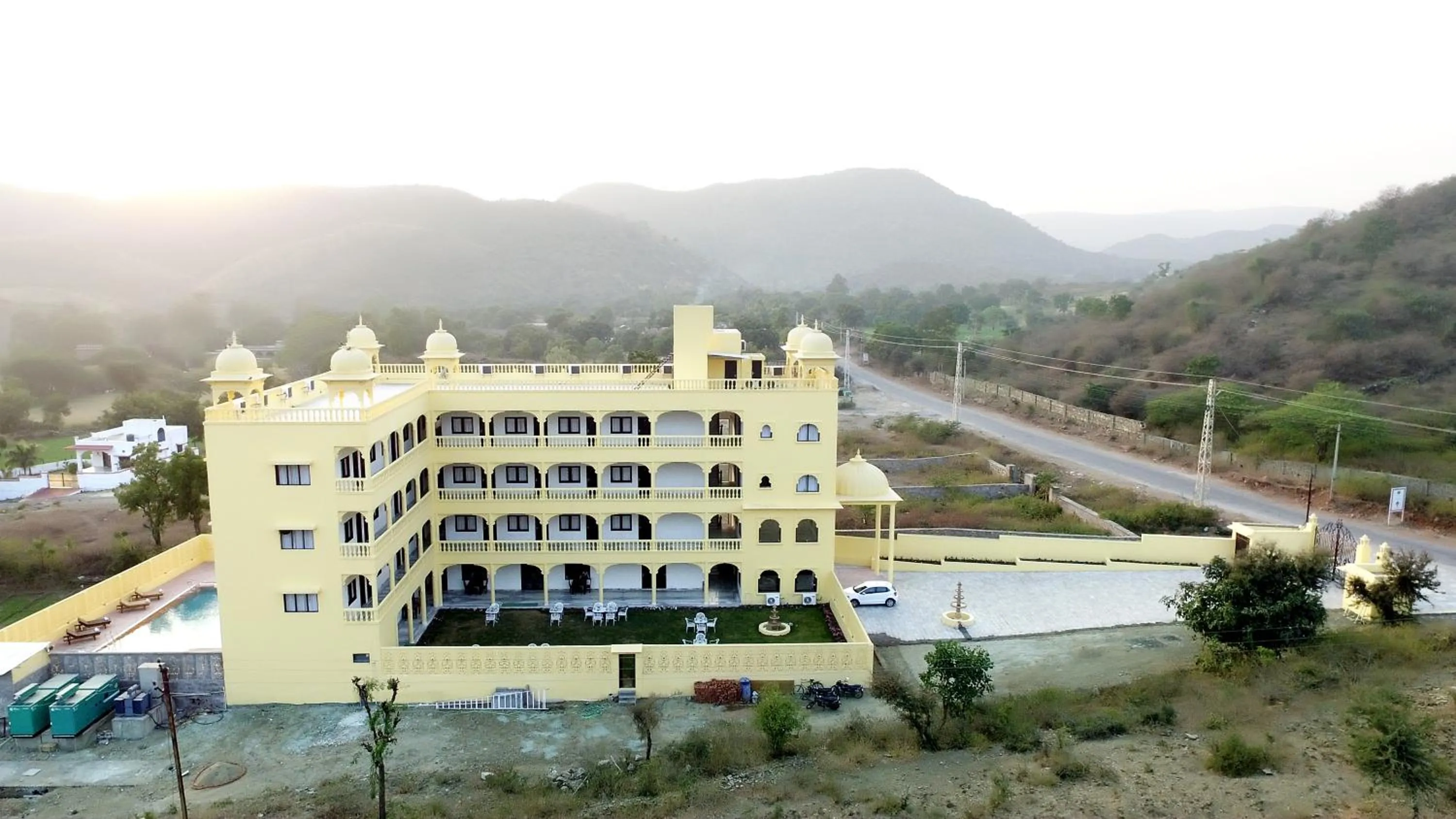 Mountain view in Atulya Niwas