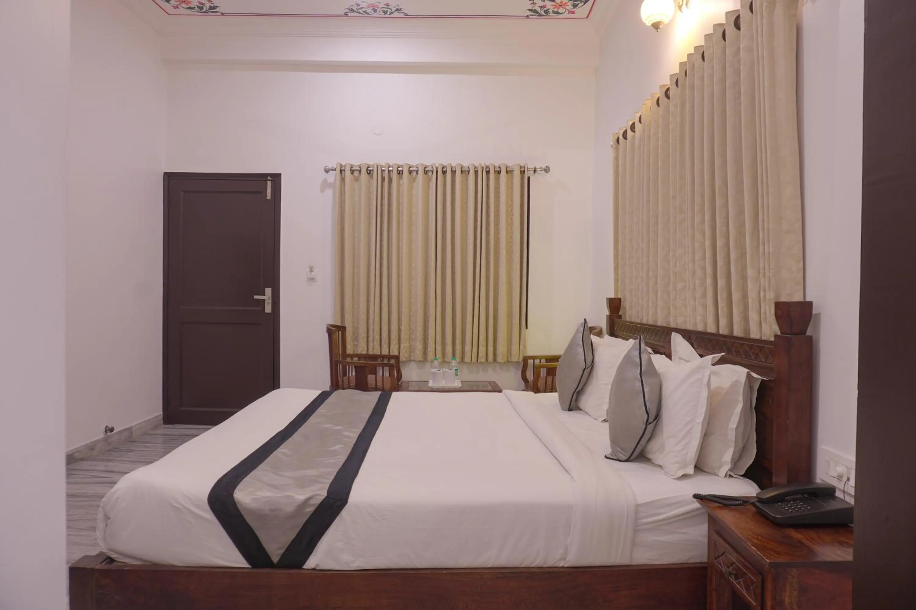 Bedroom, Bed in Atulya Niwas