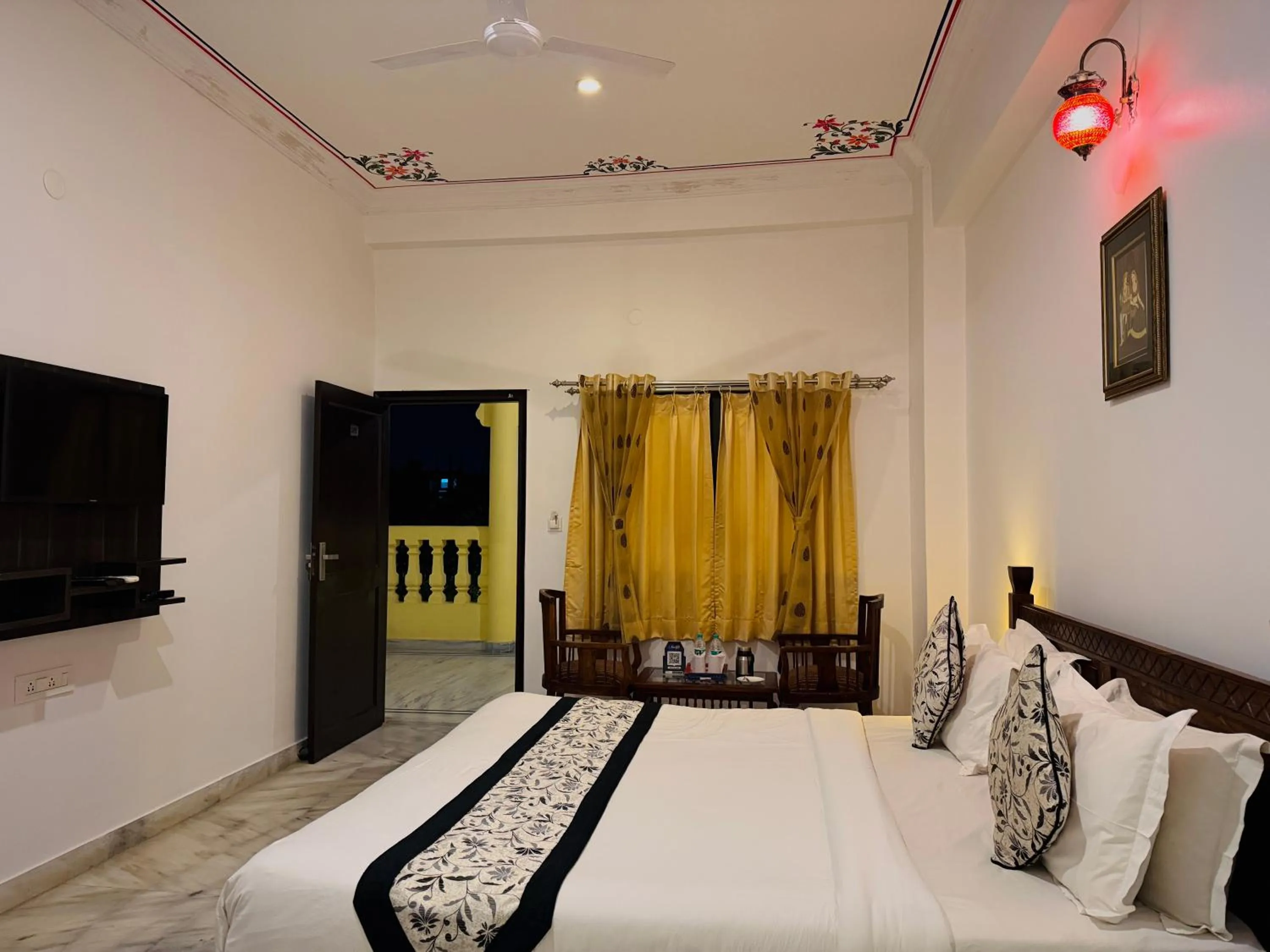 Bedroom, Bed in Atulya Niwas