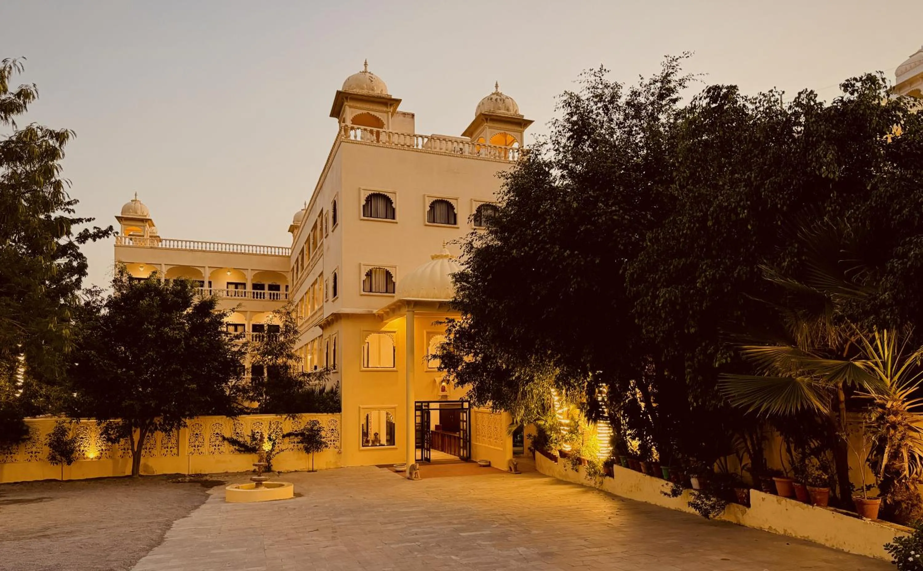 Facade/entrance in Atulya Niwas