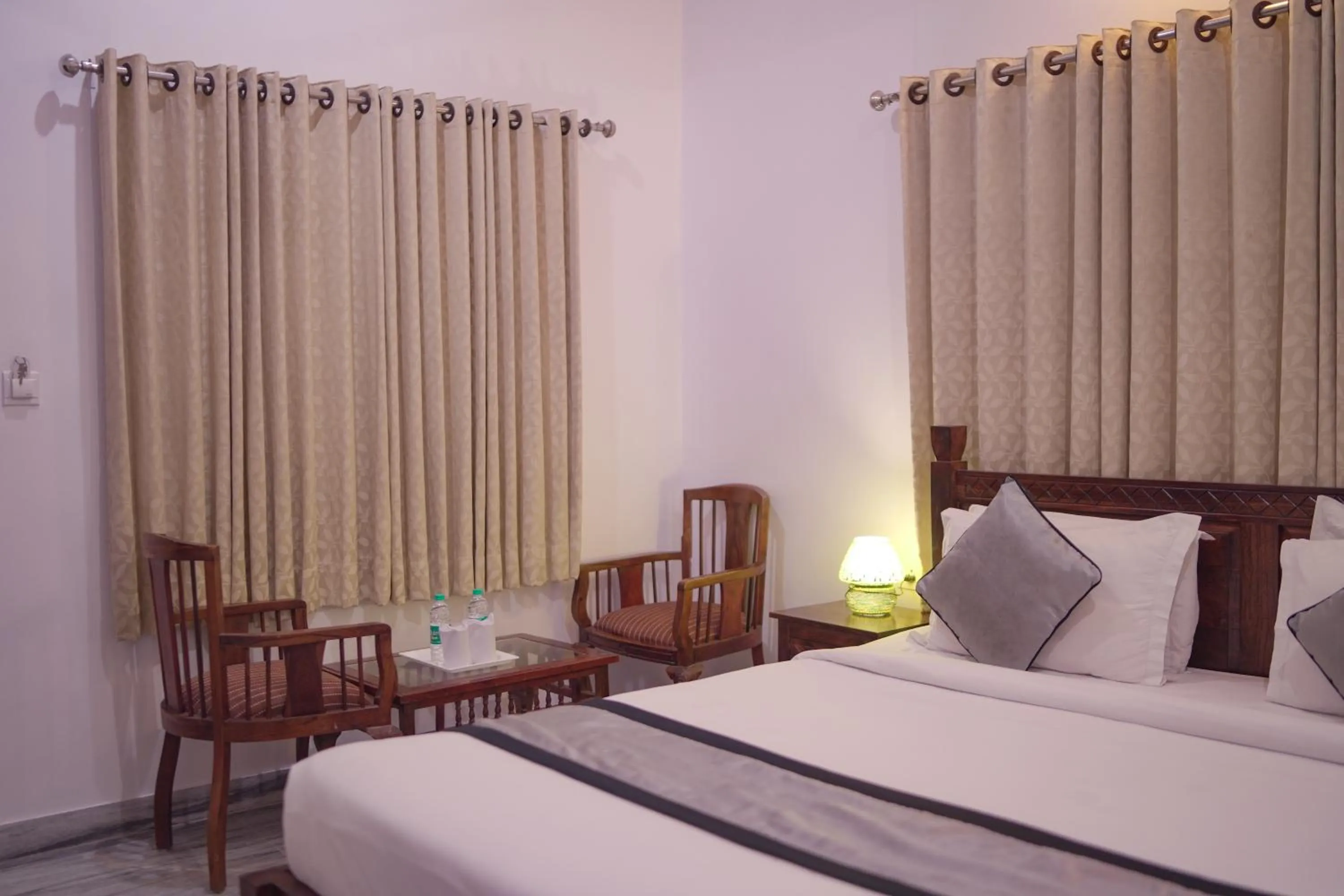 Bedroom, Bed in Atulya Niwas