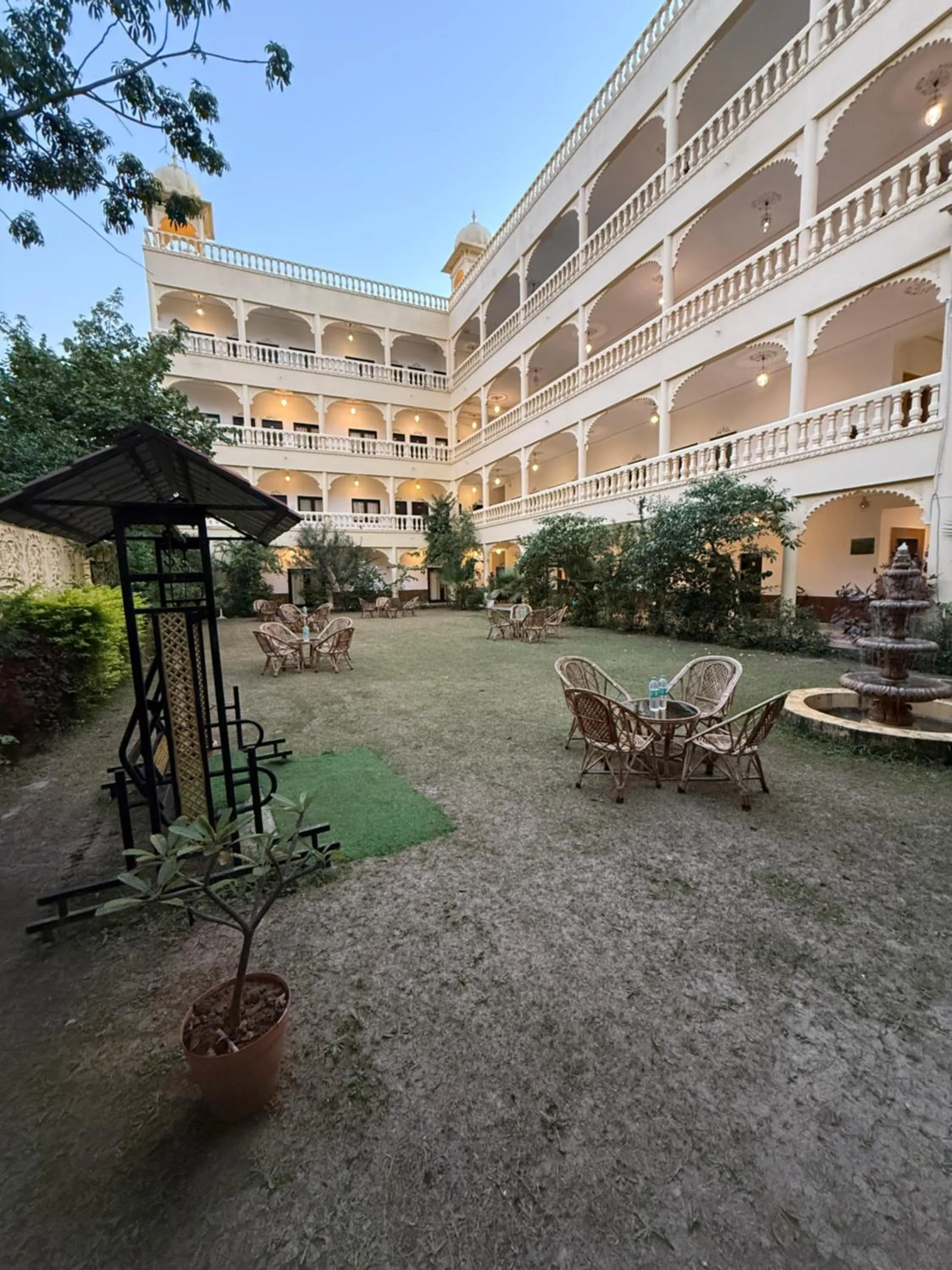 Garden view in Atulya Niwas