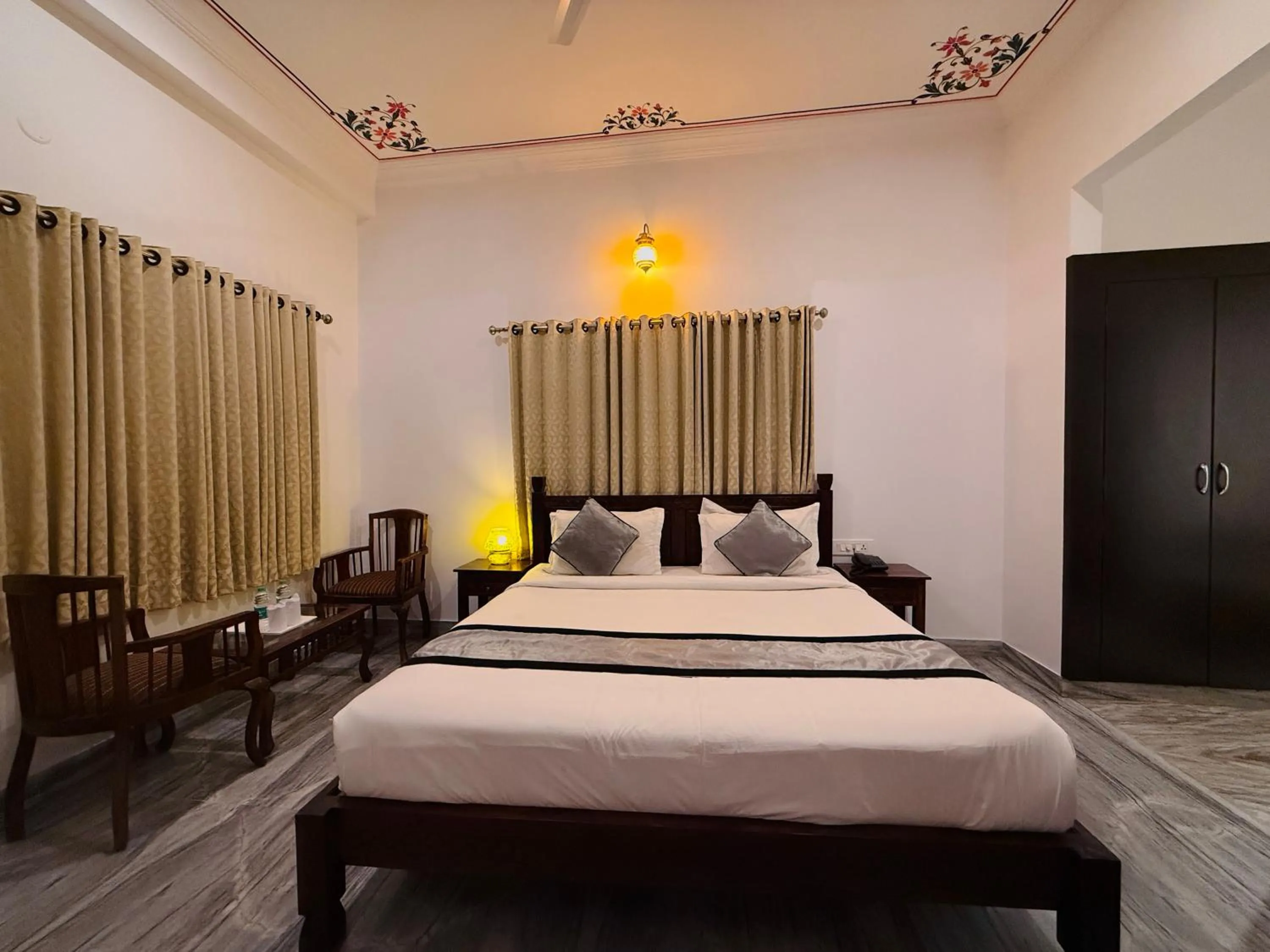 Bedroom, Bed in Atulya Niwas