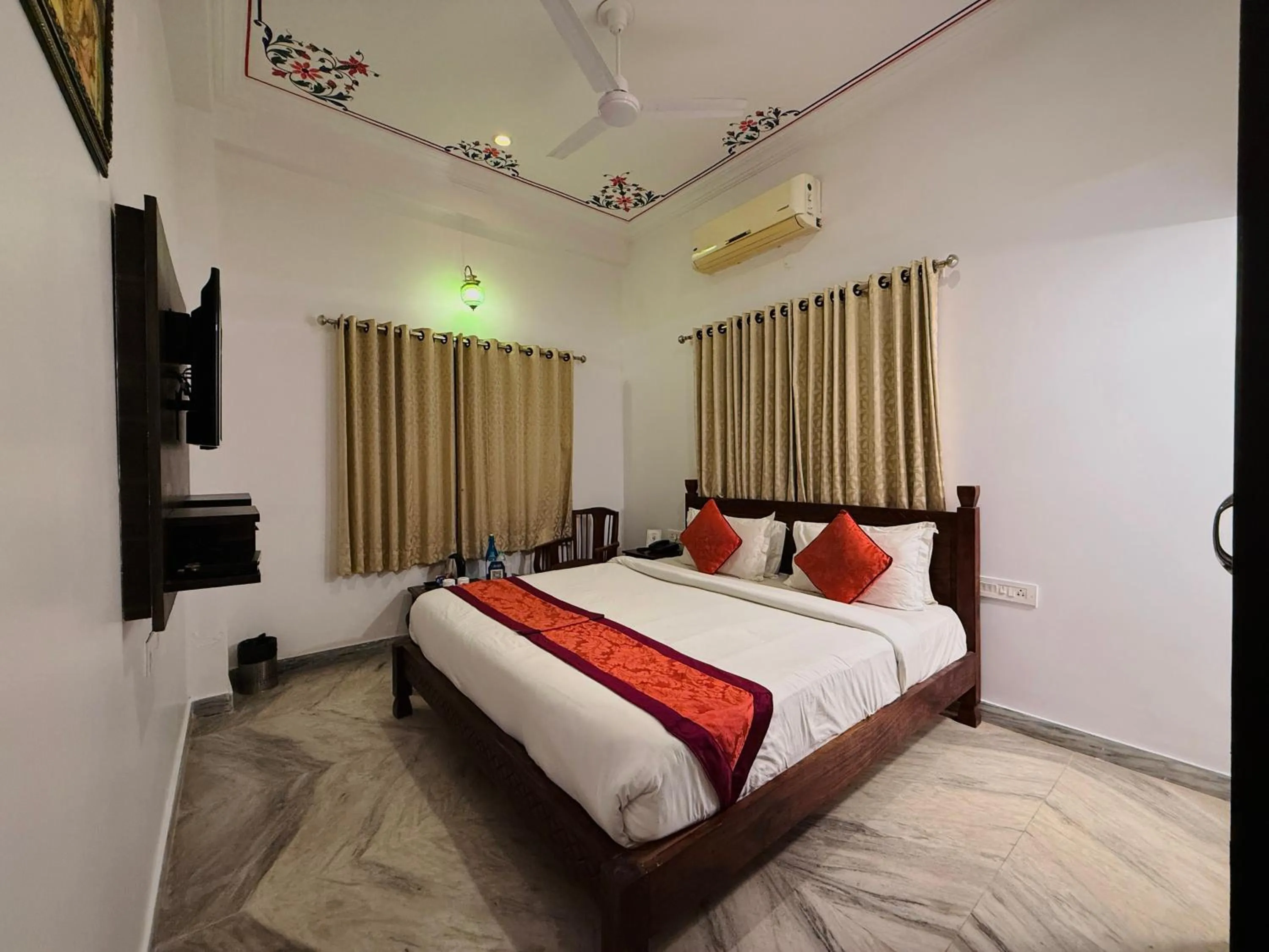 Bedroom, Bed in Atulya Niwas