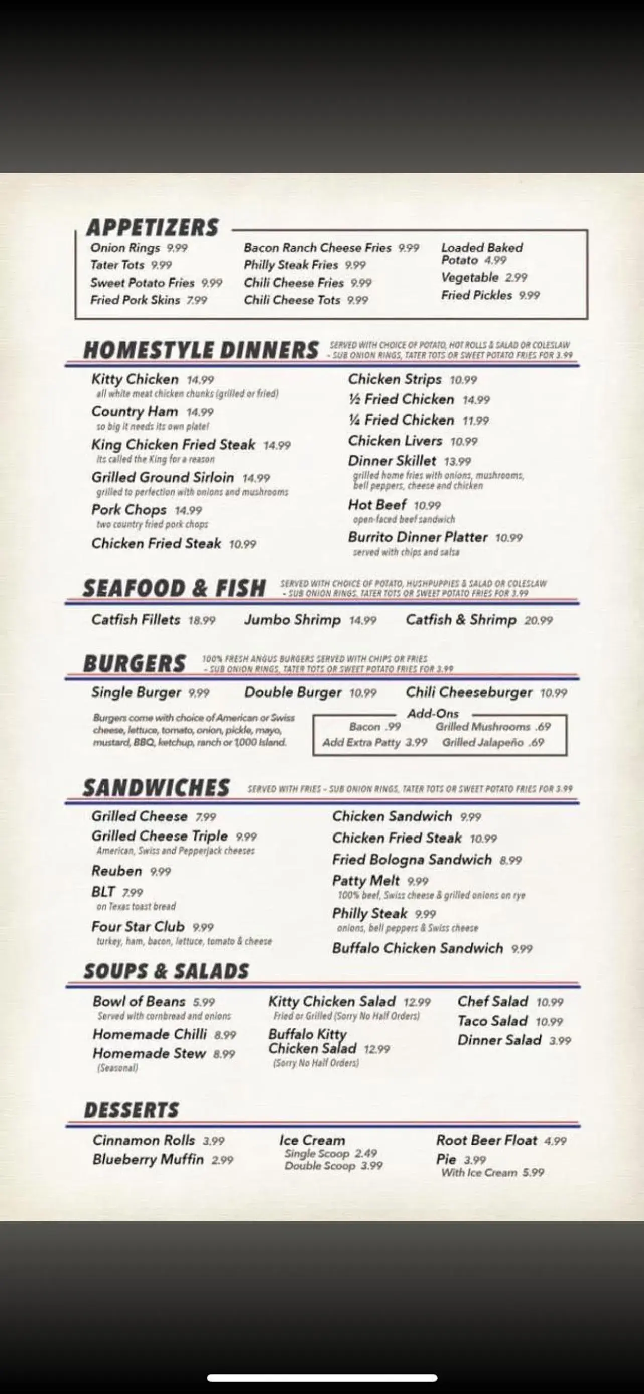 Restaurant/places to eat in Walnut Inn Roland Restaurant/places to eat in Walnut Inn Roland