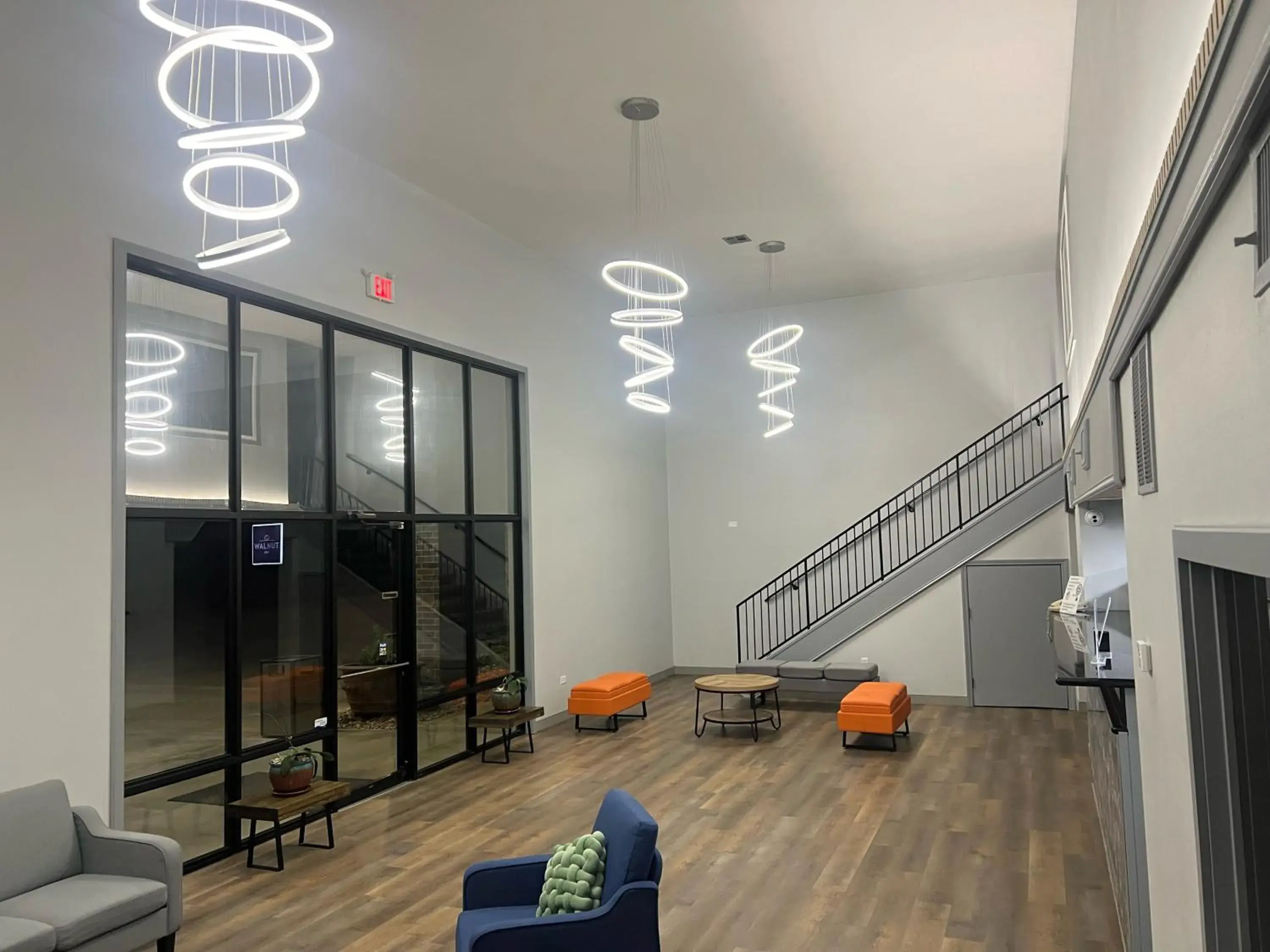 Lobby or reception in Walnut Inn Roland Lobby or reception in Walnut Inn Roland