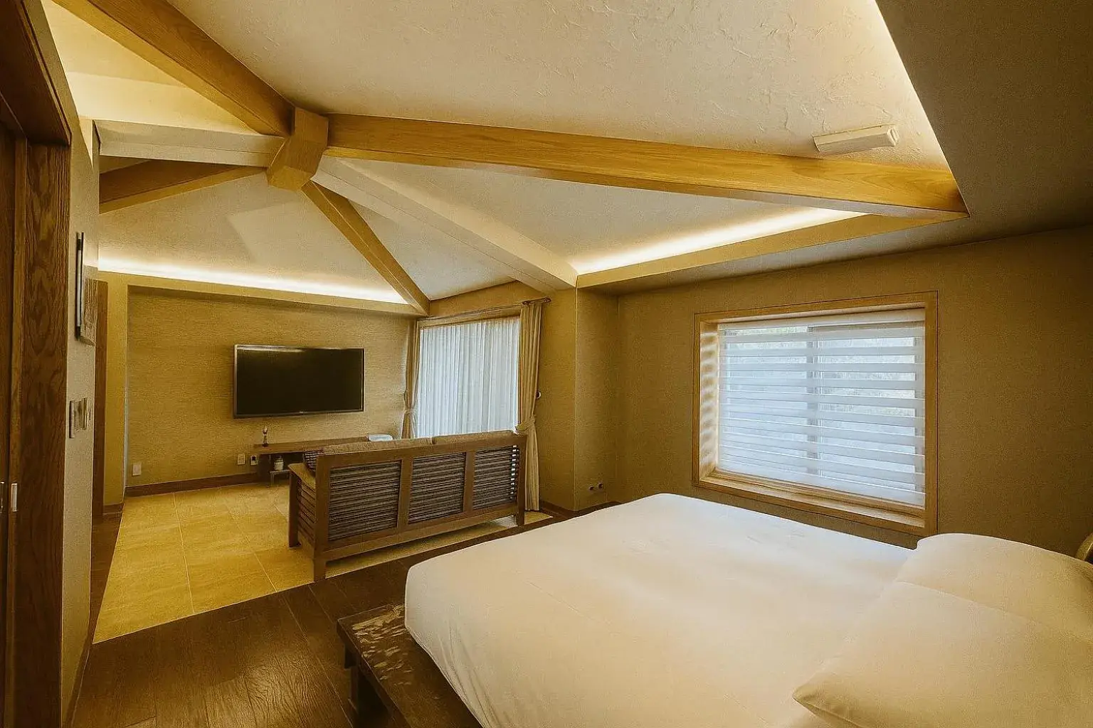 Bed in The Seaes Hotel & Resort Bed in The Seaes Hotel & Resort