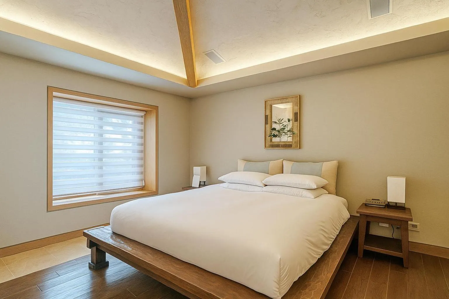 Bed in The Seaes Hotel & Resort