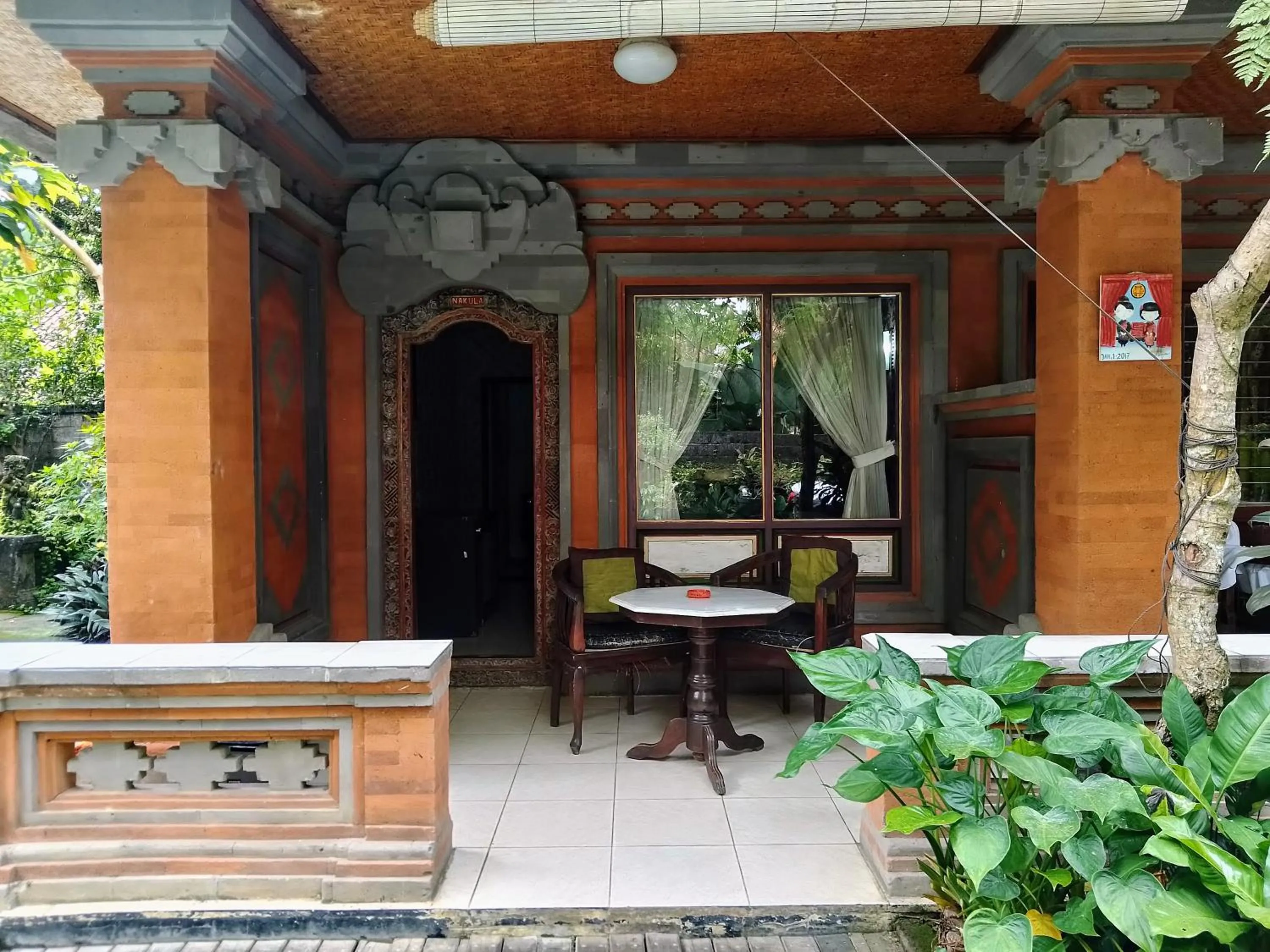 Balcony/Terrace in Pering Bungalow Ubud
