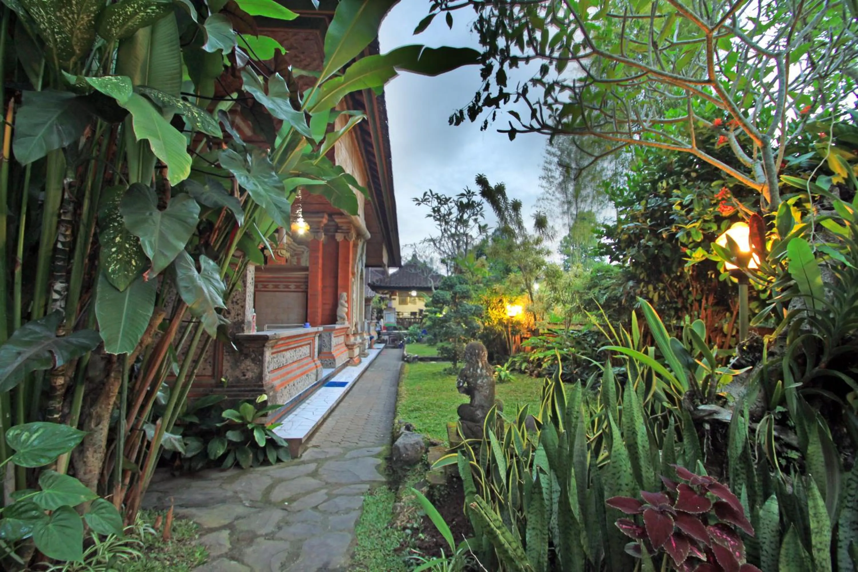 Garden in Pering Bungalow Ubud