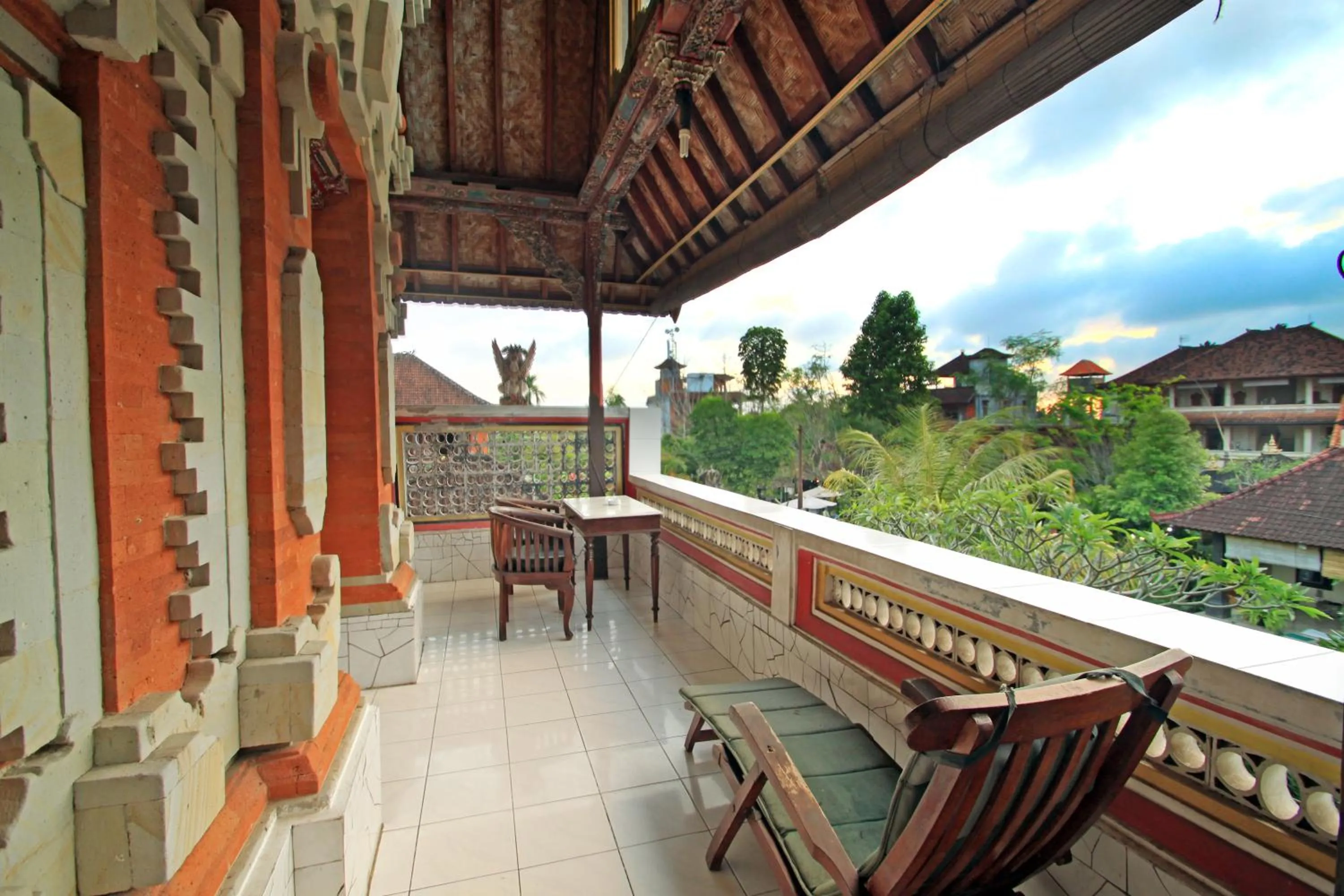 Balcony/Terrace in Pering Bungalow Ubud
