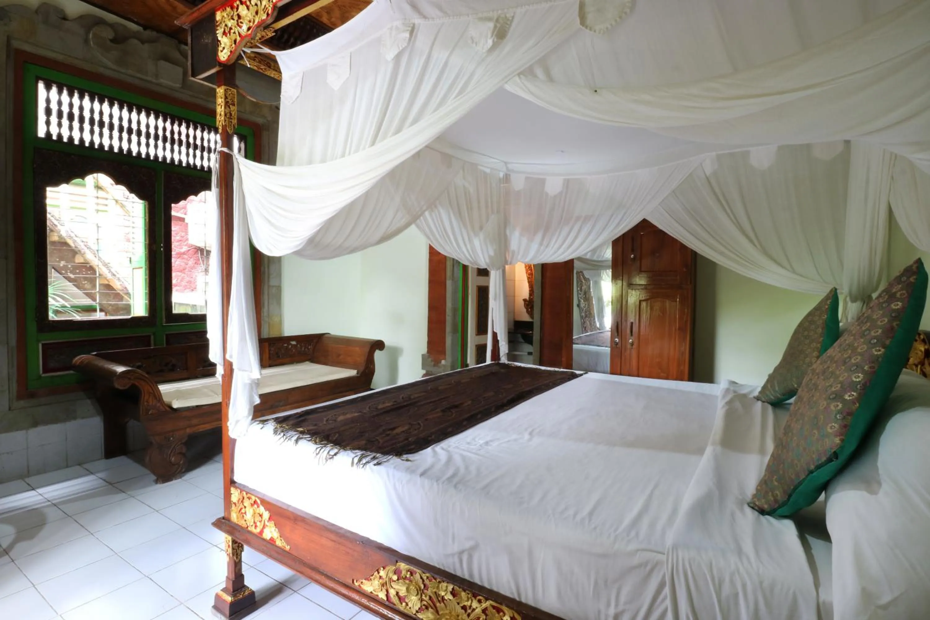 Bedroom, Bed in Pering Bungalow Ubud