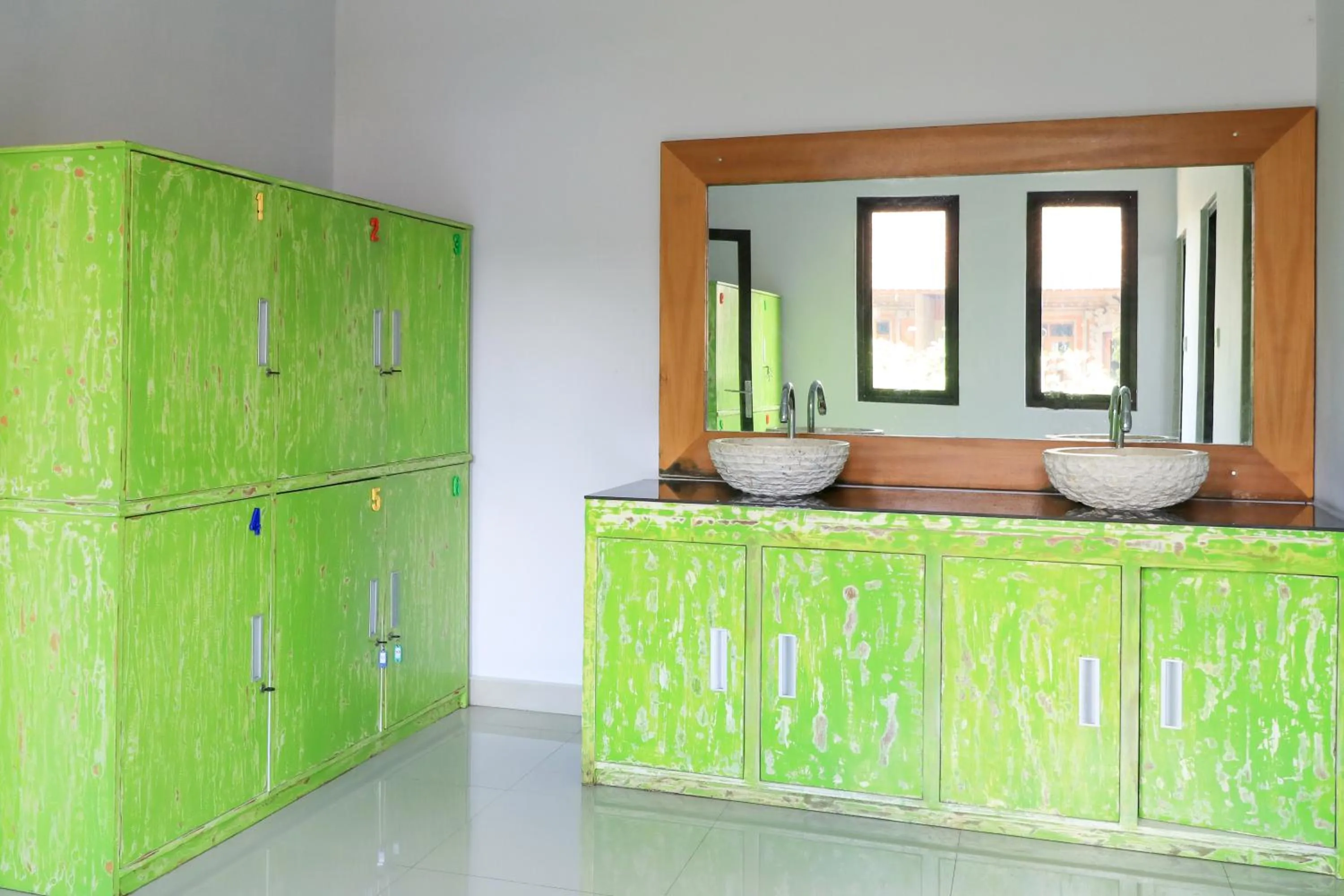 Bathroom in Pering Bungalow Ubud