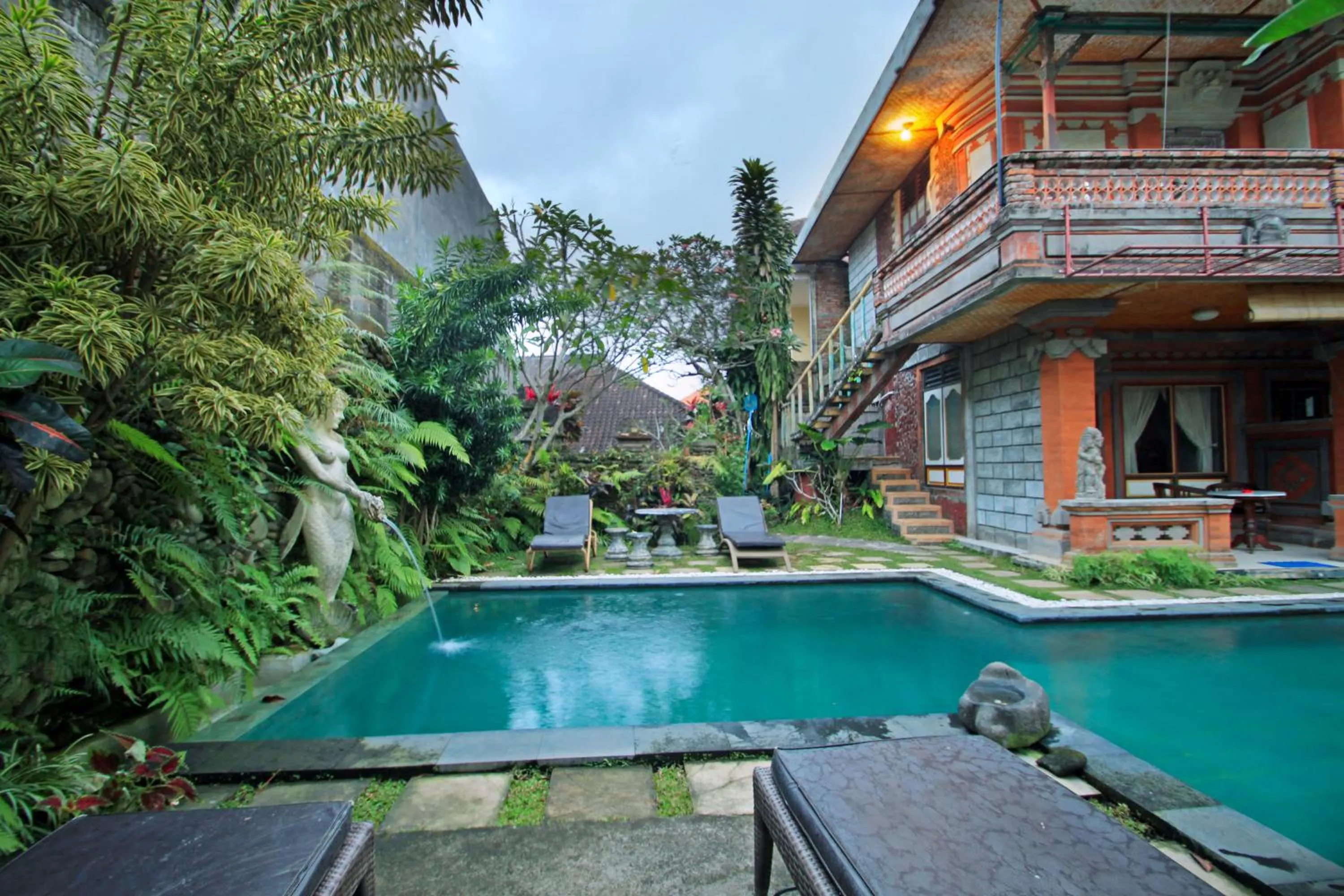 Swimming pool in Pering Bungalow Ubud