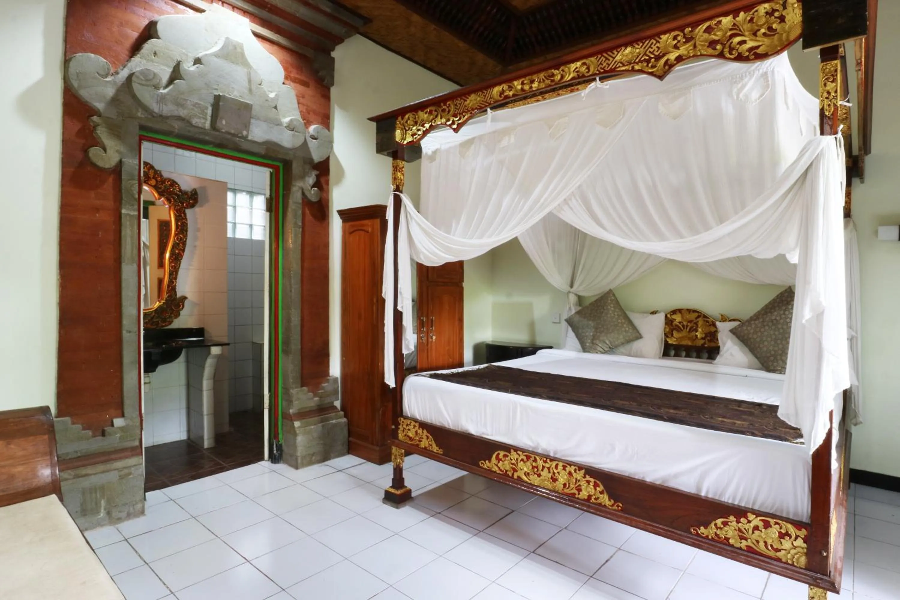 Bedroom, Bed in Pering Bungalow Ubud