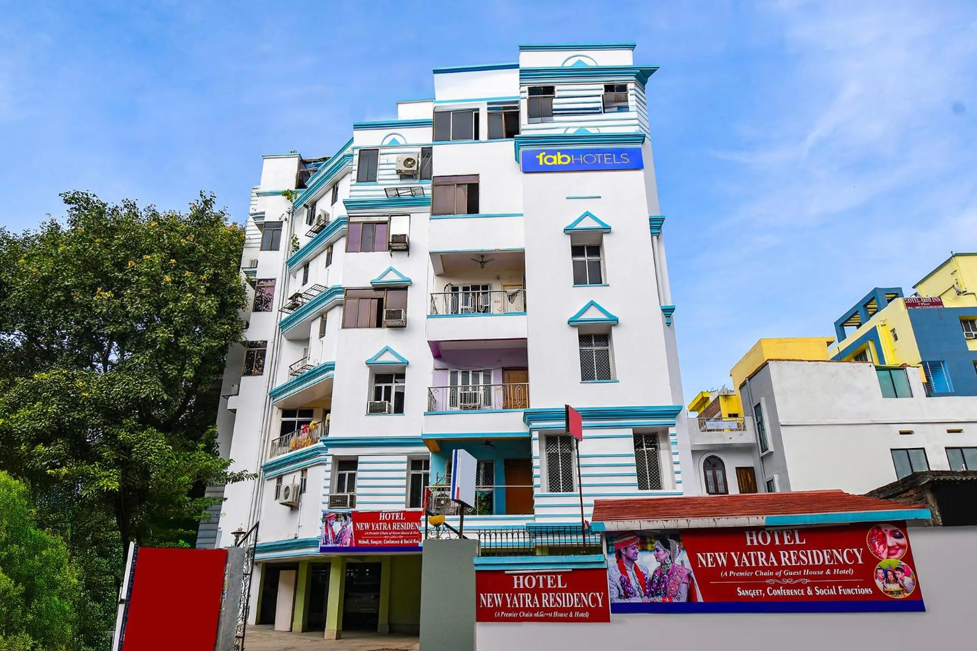 Property building in FabHotel Elements Inn