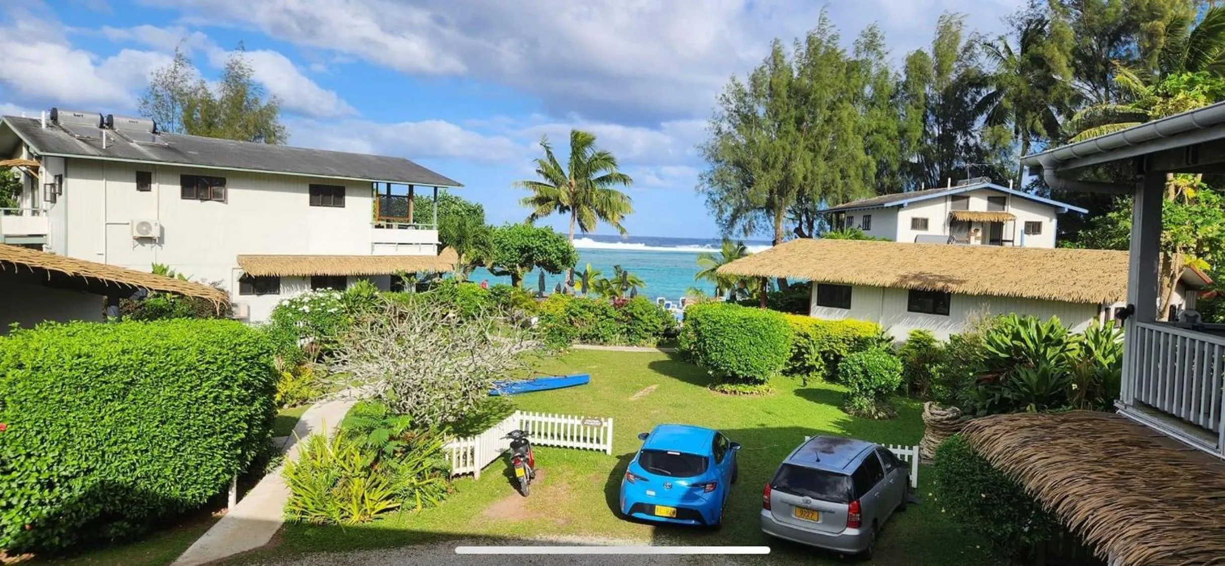 Property building in Aroa Beachside Resort