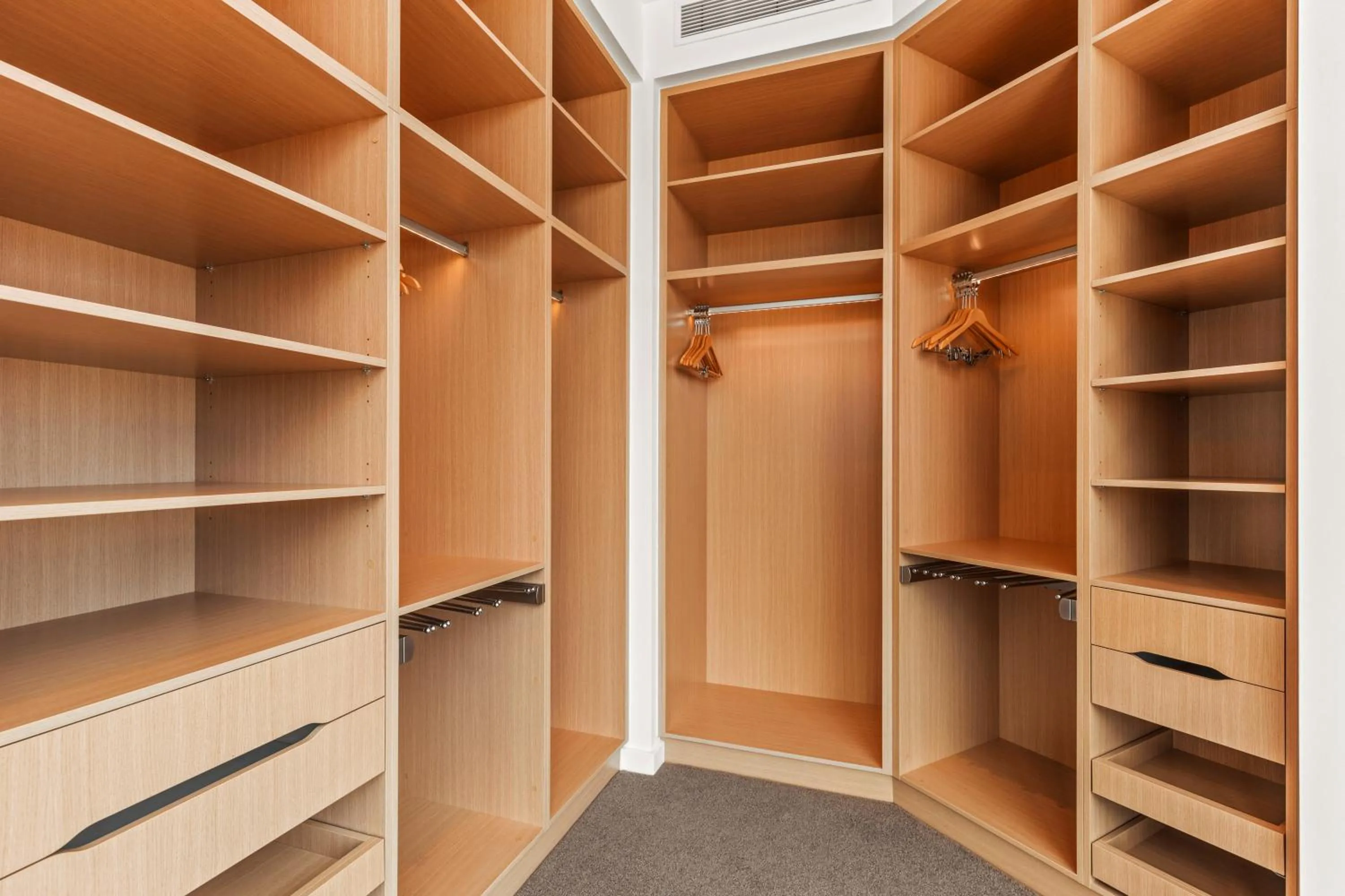 wardrobe in Brisbane One Apartments by CLLIX