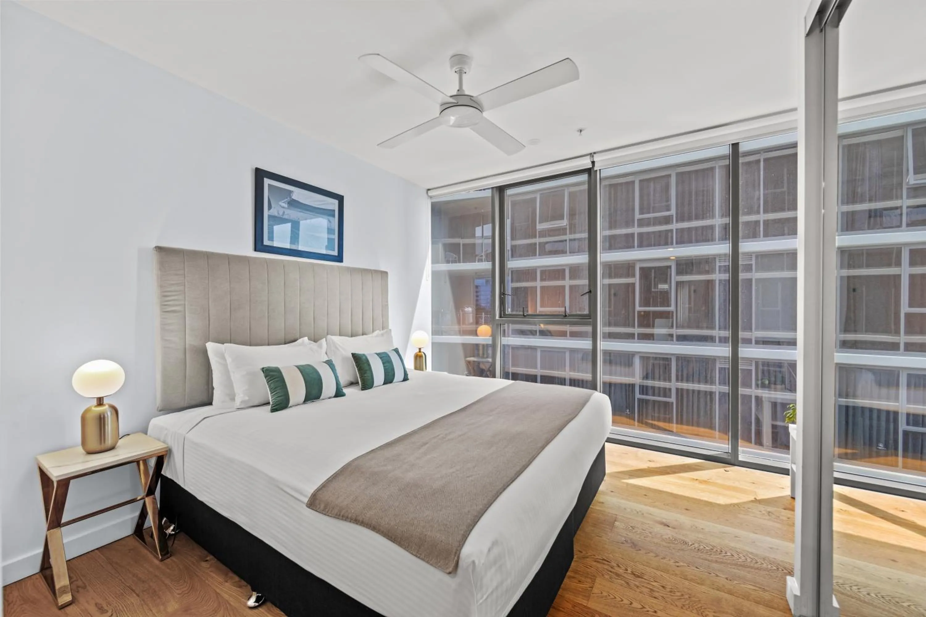 Bed in Brisbane One Apartments by CLLIX