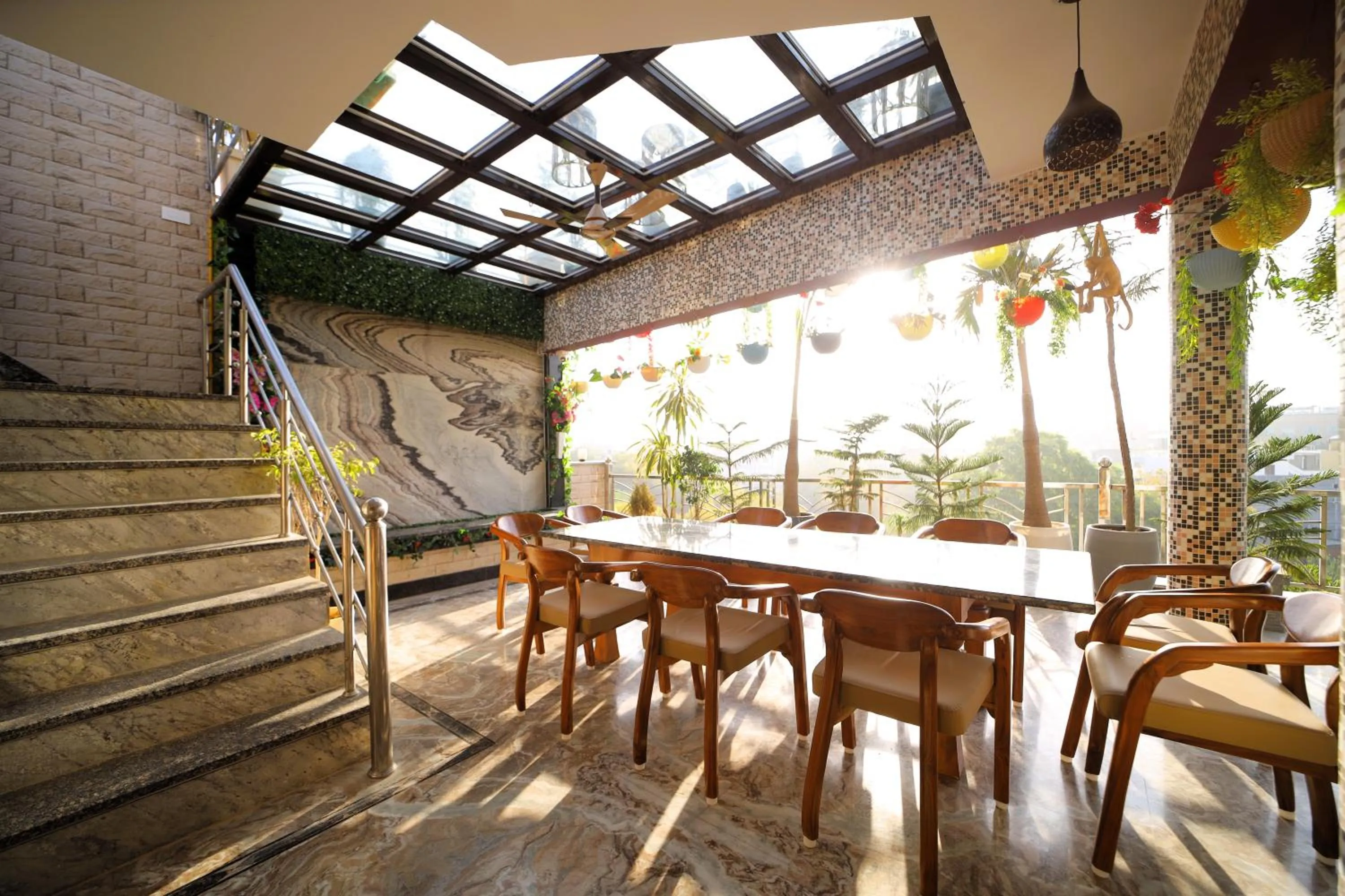 Dining area in Aman Homestay, A Boutique Hotel