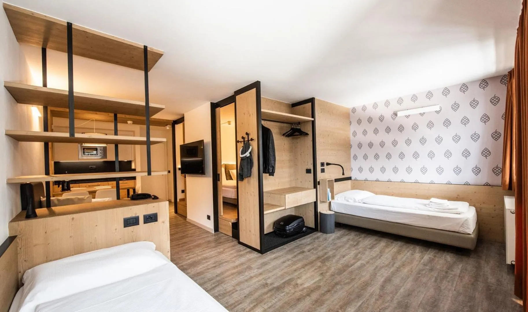 Bed in Ambiez Residencehotel