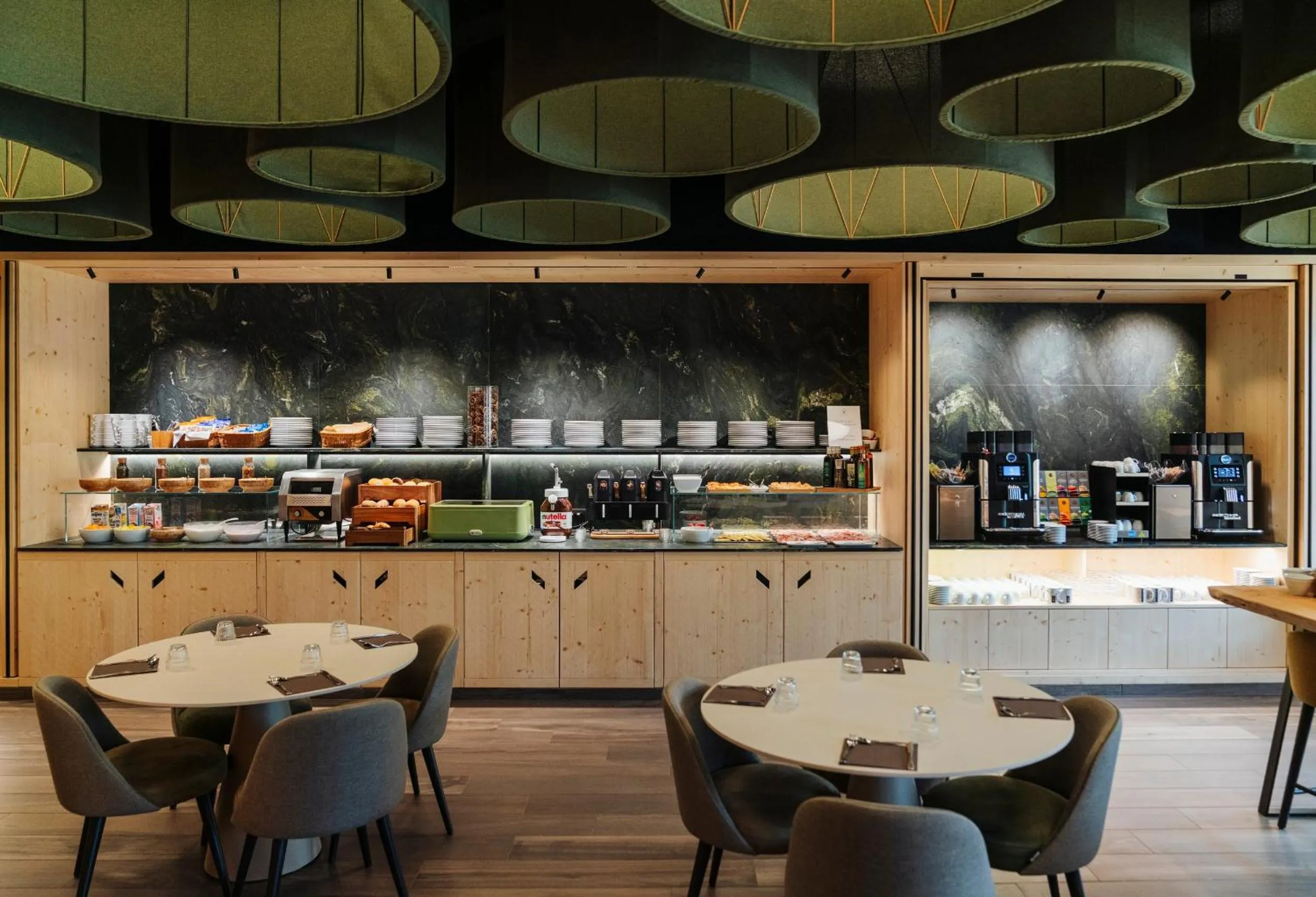 Continental breakfast in Ambiez Residencehotel