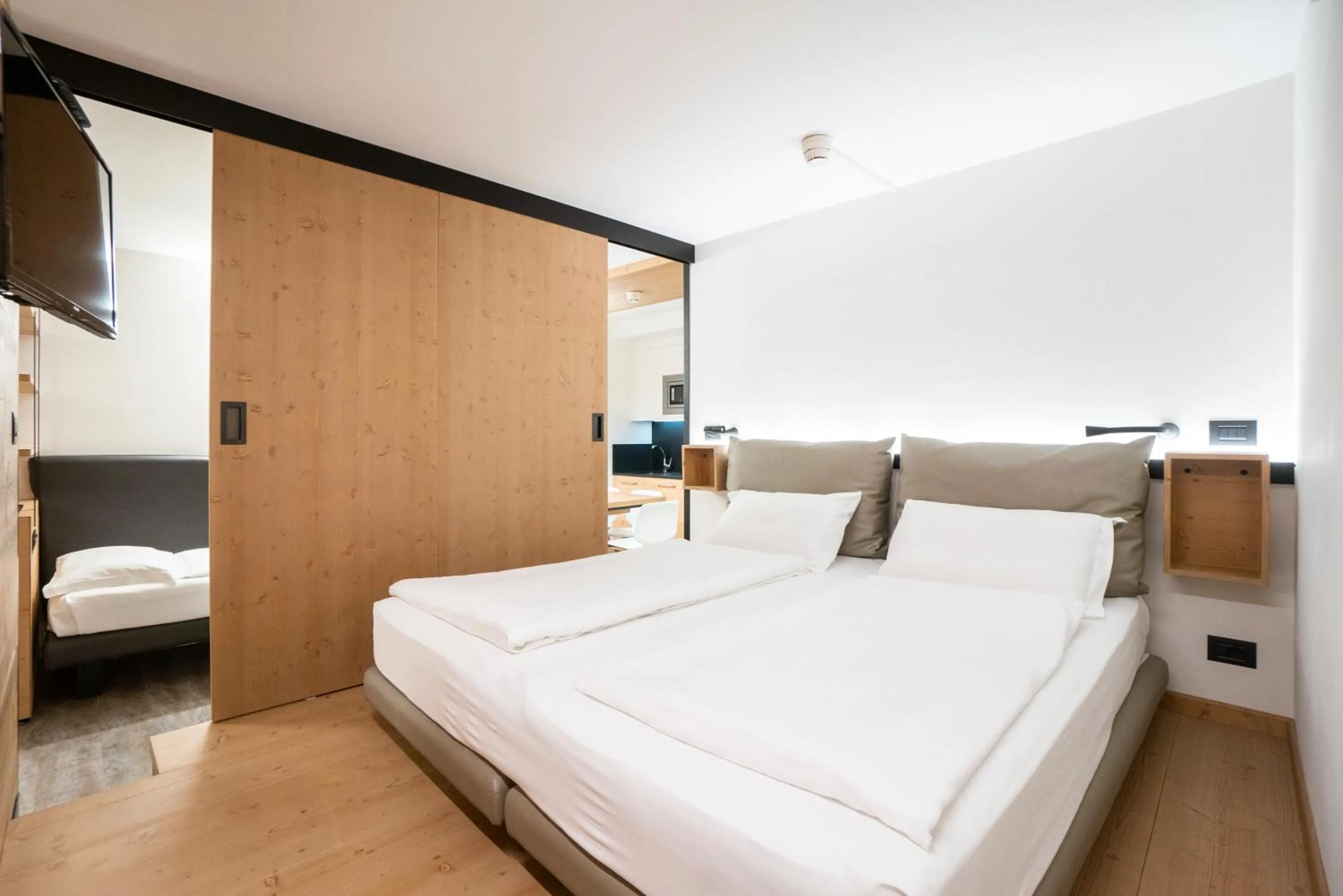 Bed in Ambiez Residencehotel