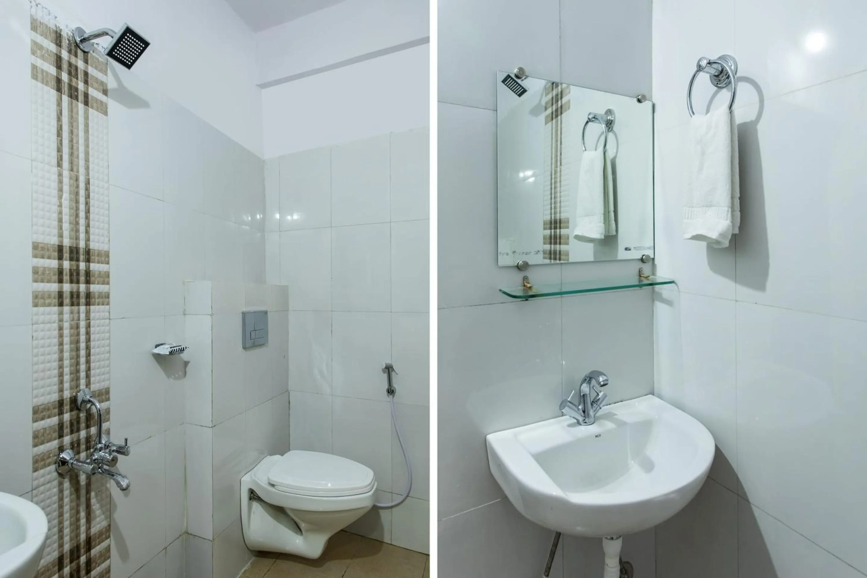 Bathroom in Hotel O Manjulam Regency