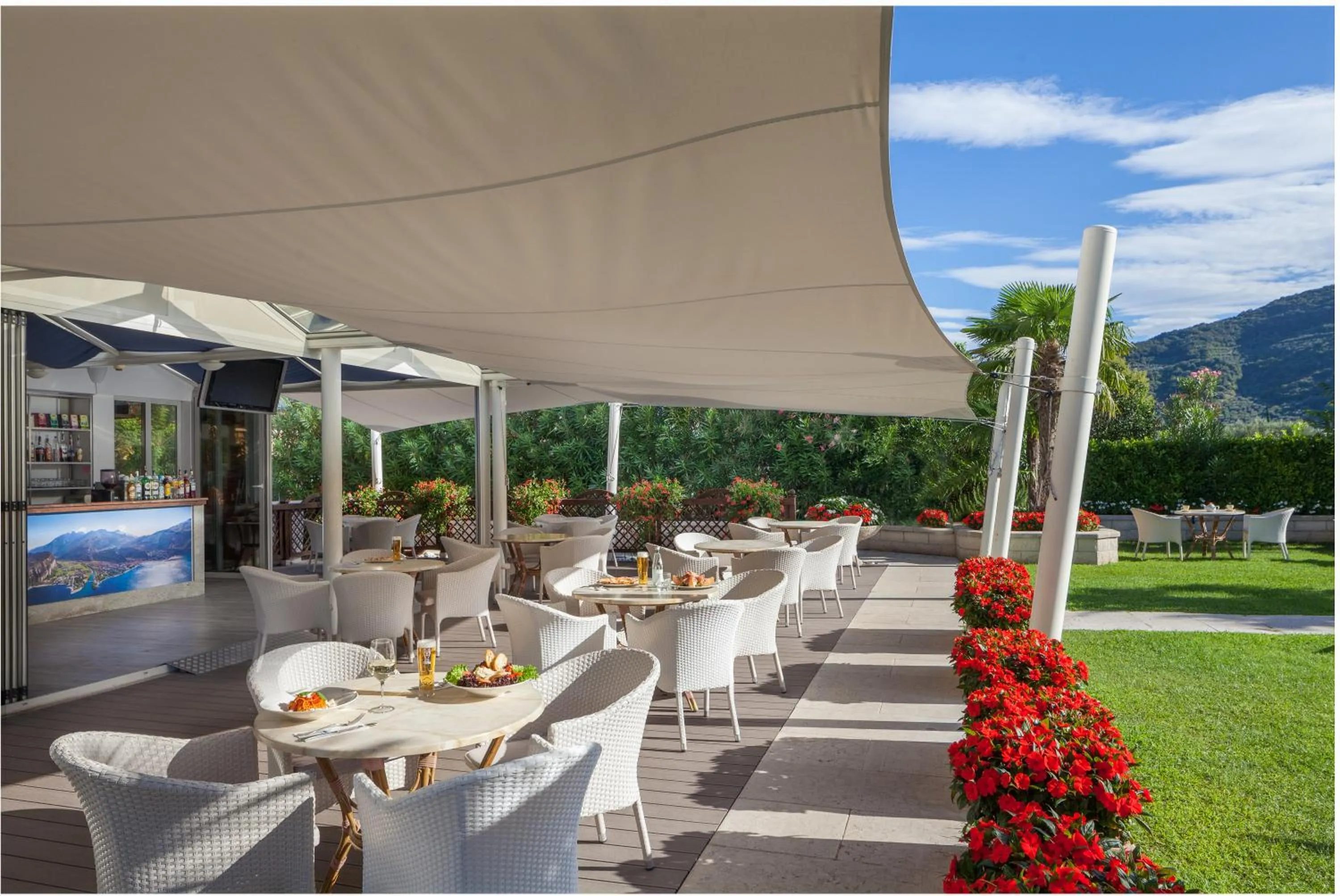 Patio in Hotel Savoy Palace - Tonelli Hotels