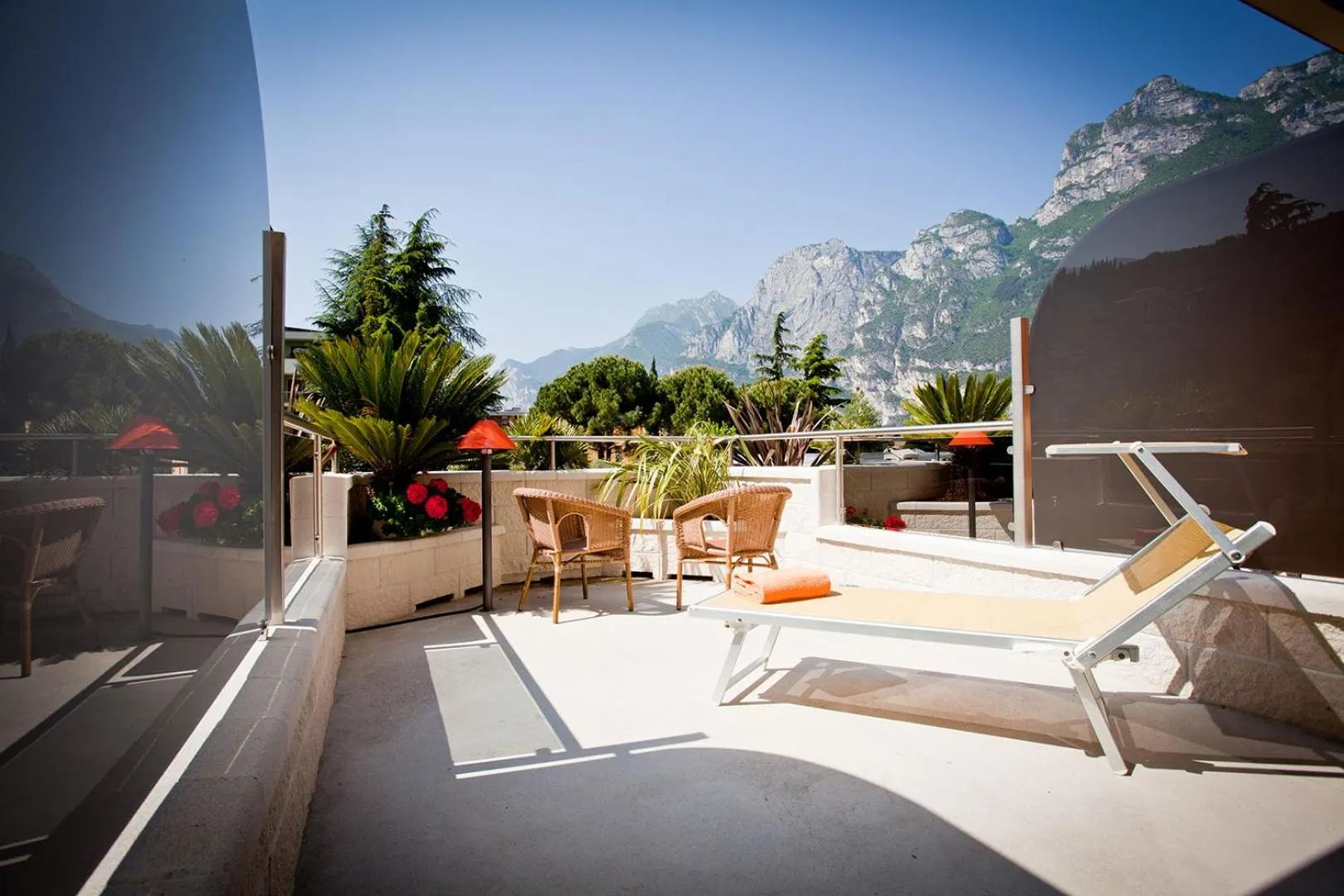 Balcony/Terrace in Hotel Savoy Palace - Tonelli Hotels
